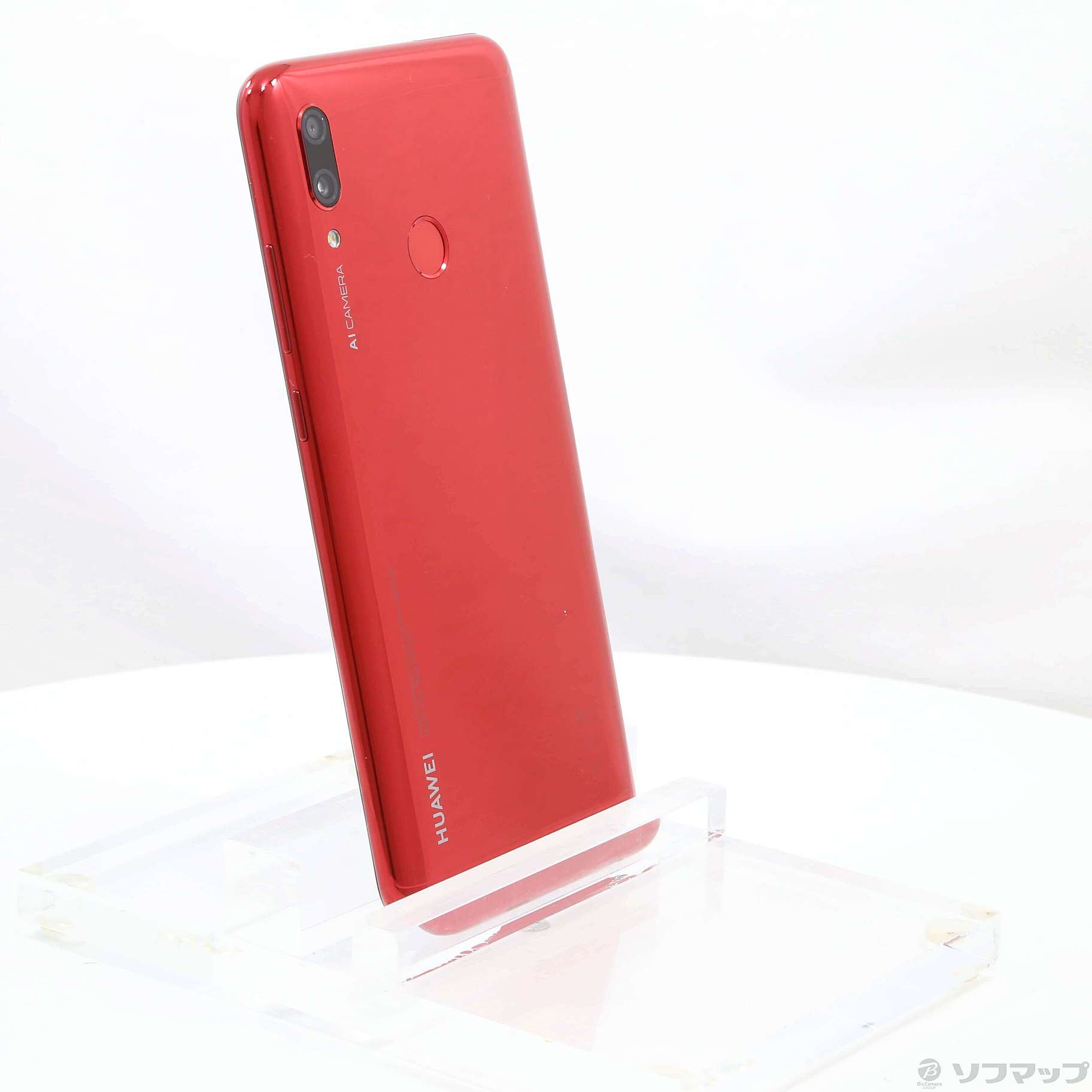 中古】HUAWEI nova lite 3 32GB コーラルレッド POT-LX2J SIMフリー ...