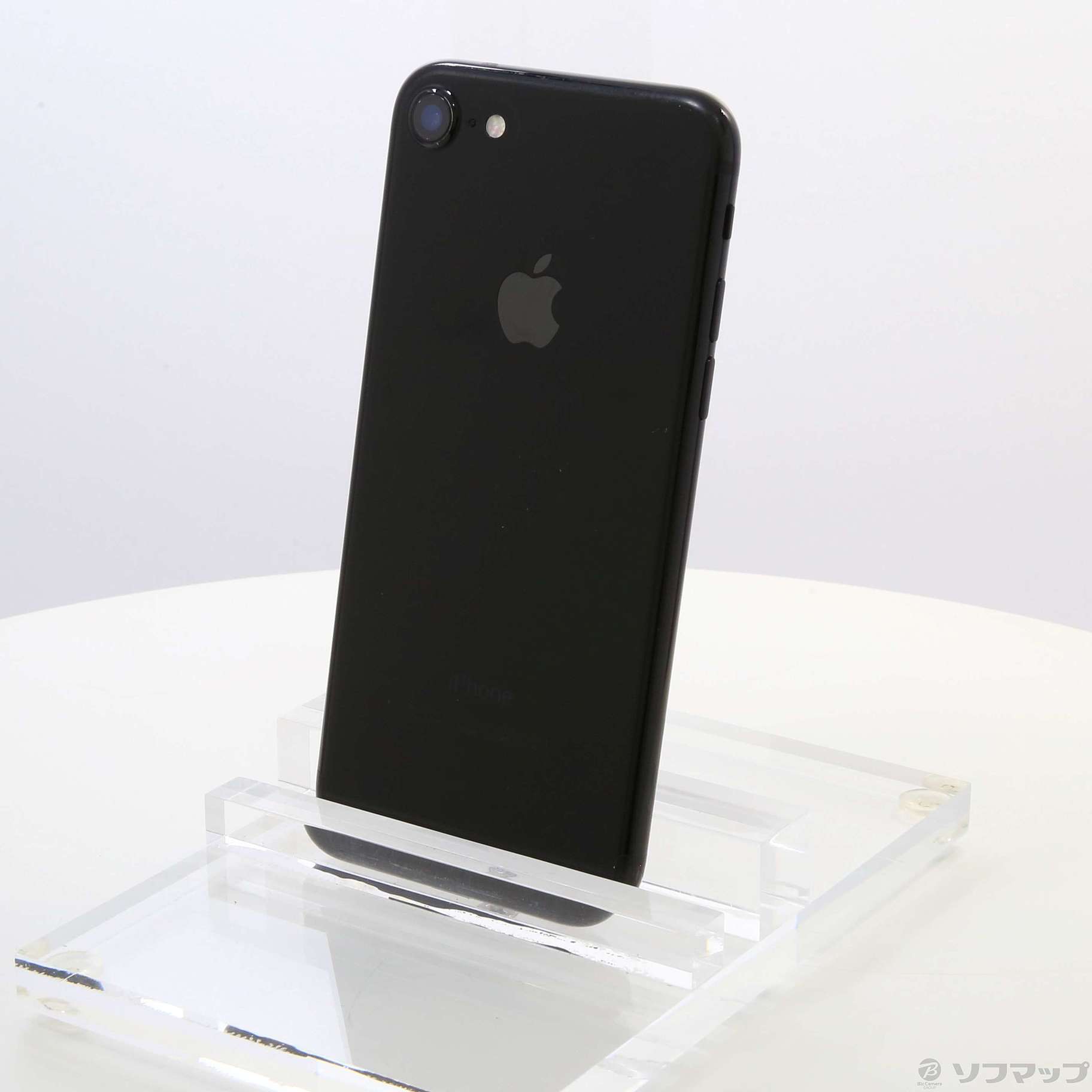 中古】iPhone7 128GB ジェットブラック MNCP2J／A SoftBank ◇02/11(金