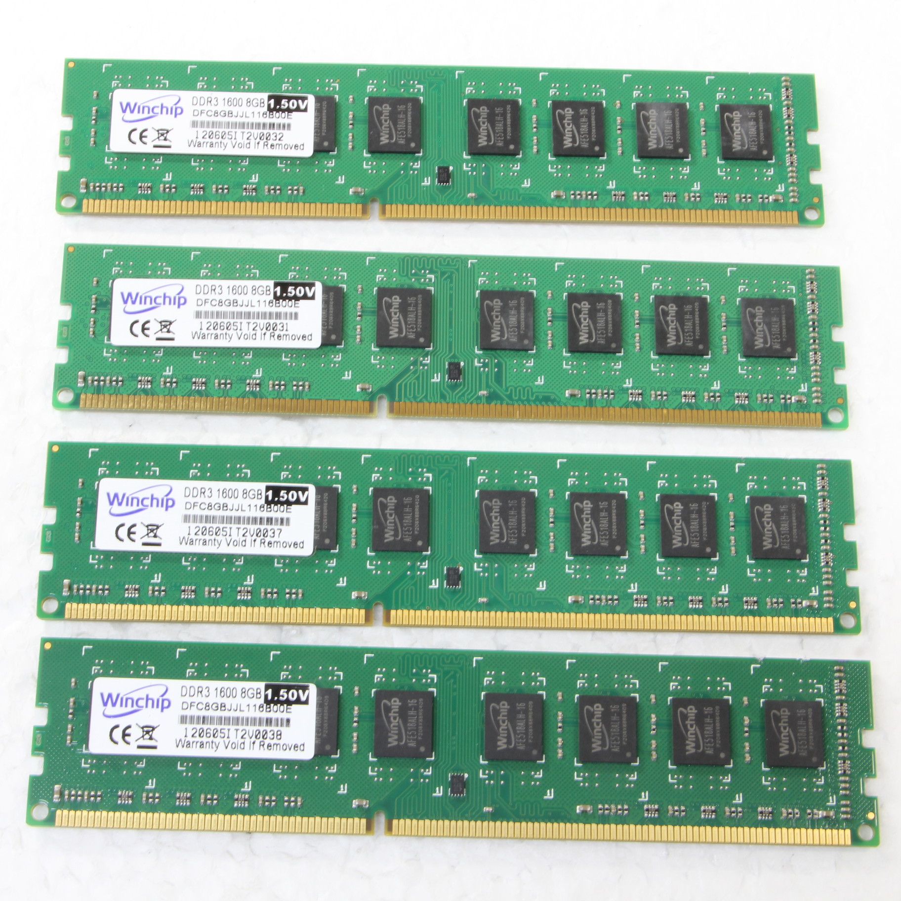 デスクトップ用メモリ PC3L-12800U 8GB 4枚組 (32GB) - メモリー