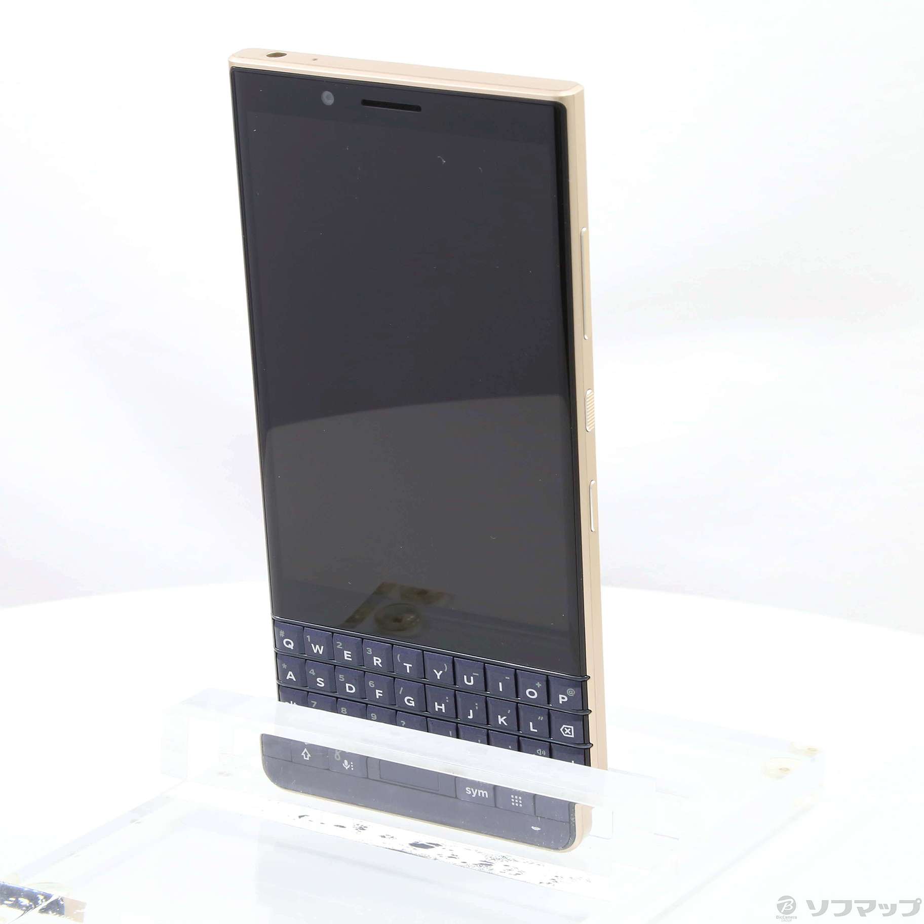 Blackberry key2 LE ゴールド simフリー - スマートフォン・携帯電話