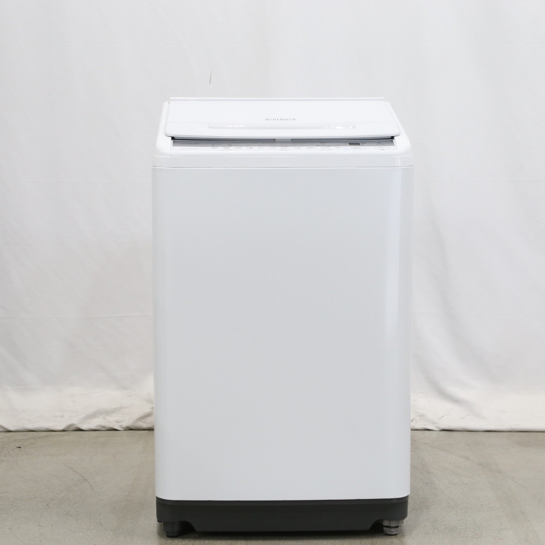 〔展示品〕全自動洗濯機 ビートウォッシュ ホワイト BW-V80F-W ［洗濯8.0kg ／乾燥機能無 ／上開き］