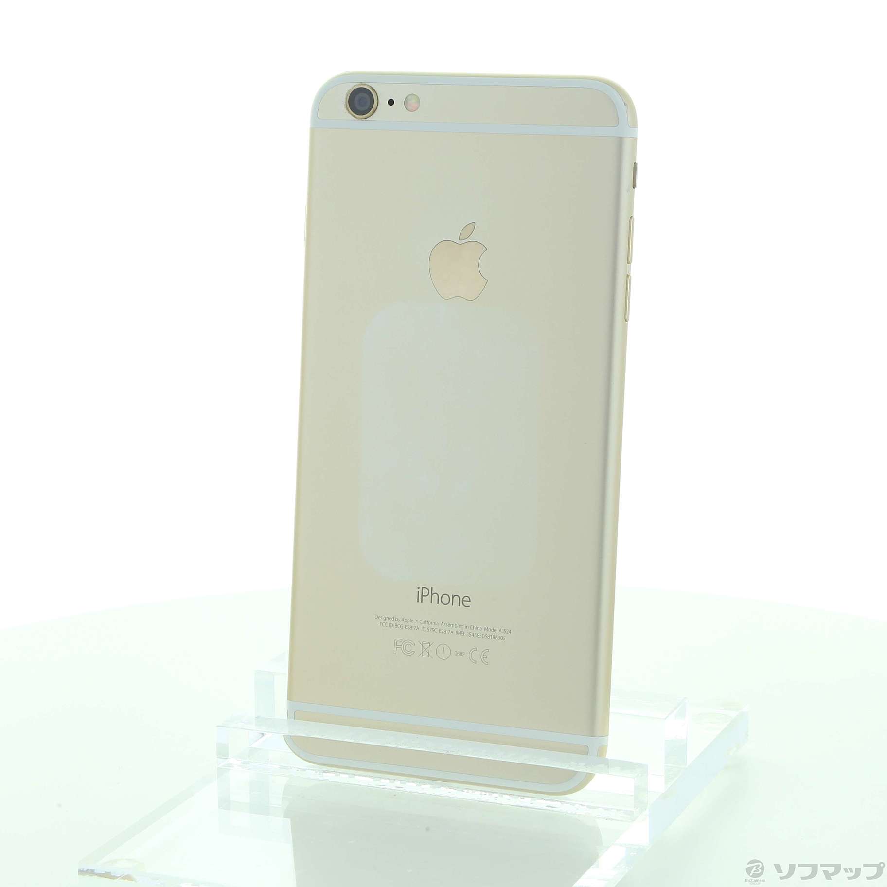 中古】iPhone6 Plus 64GB ゴールド MGAK2J／A au ◇01/04(火)値下げ