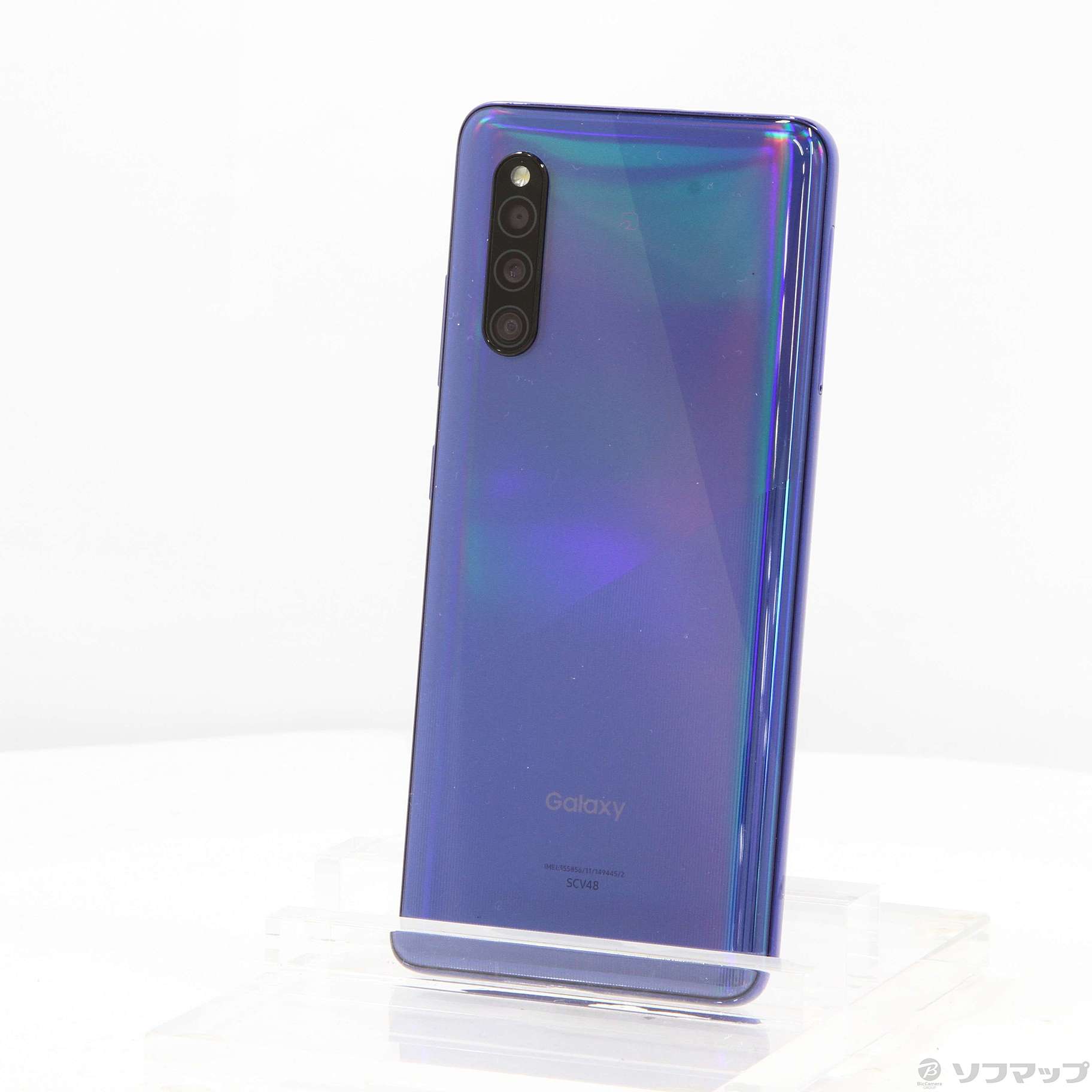 セール対象品 GALAXY A41 64GB ブルー SCV48 UQ mobile