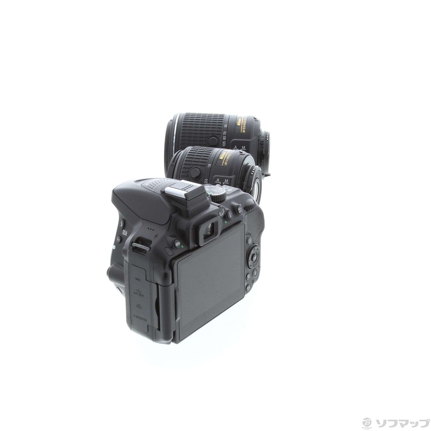 中古】NIKON D5300 ダブルズームキット2 ブラック (2416万画素／SDXC ...