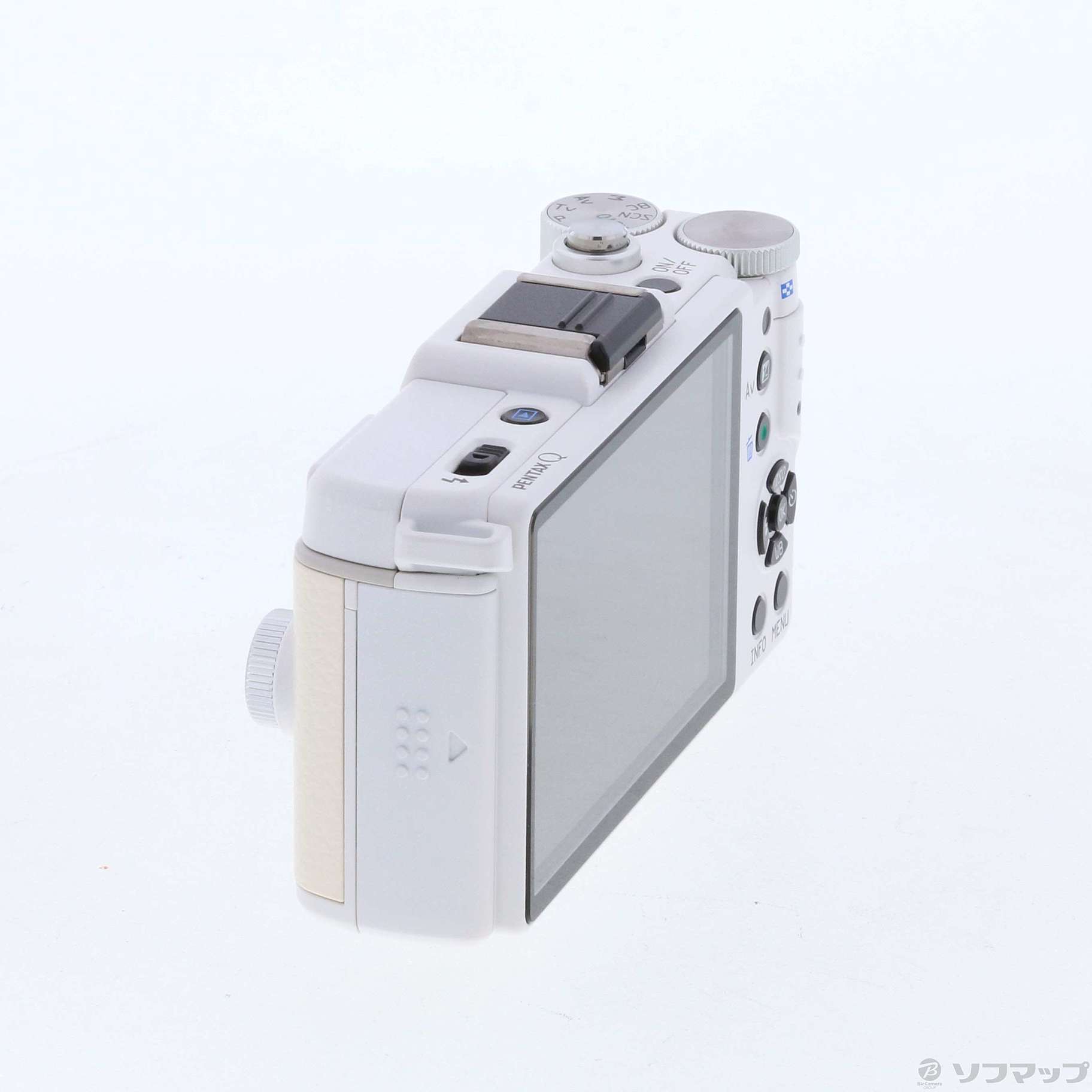 中古】PENTAX Q ボディ (1240万画素／ホワイト／SDXC) [2133031875335