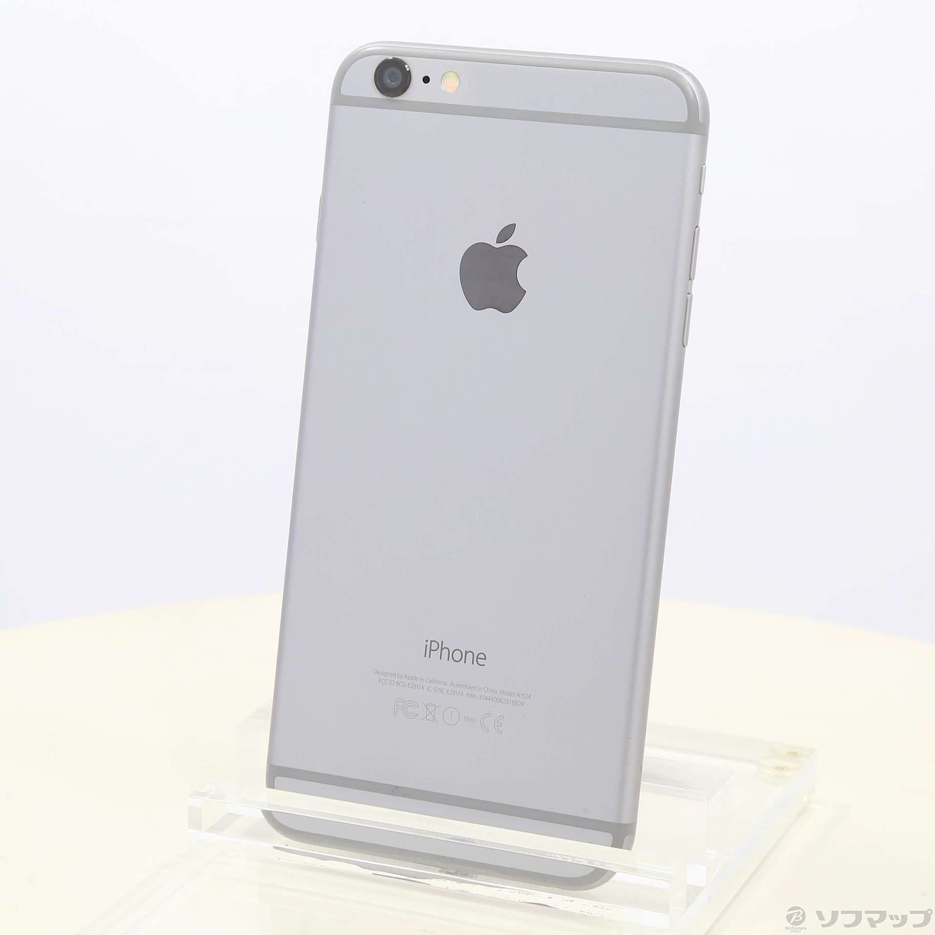 iPhone 6 スペースグレー 16GB au - 携帯電話