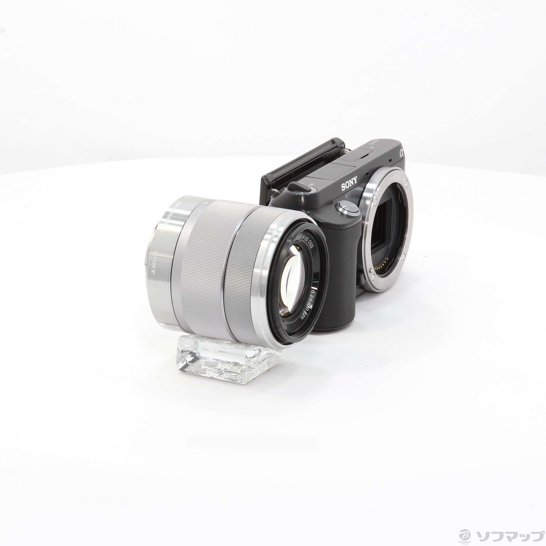 中古】α NEX-F3K ズームレンズキット ブラック [2133031905667
