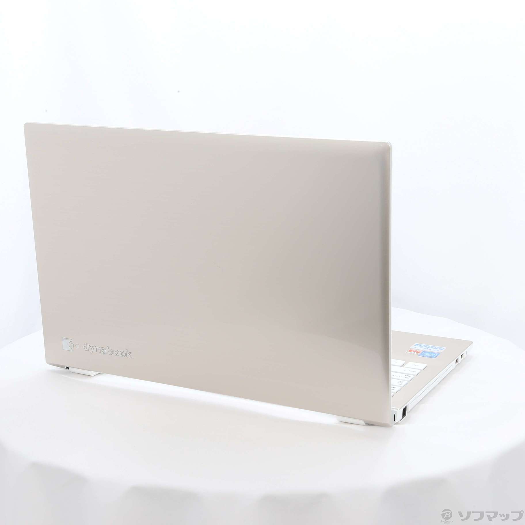 光沢仕様大画面17.3 東芝 dynabook EX 中古美品 中古】dynabook EX／3GG PTEX-3GPREG サテンゴールド 〔Windows 10