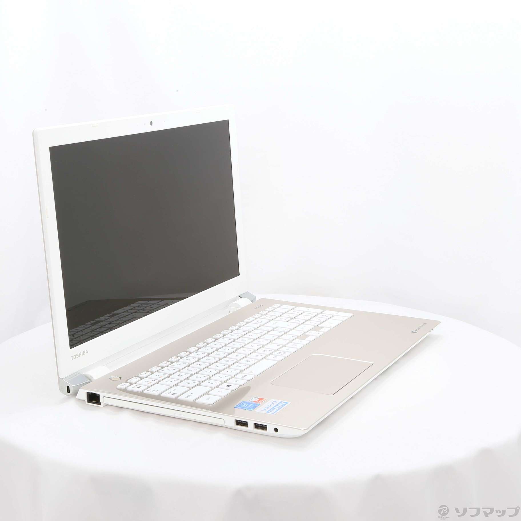 中古】dynabook EX／3GG PTEX-3GPREG サテンゴールド 〔Windows 10