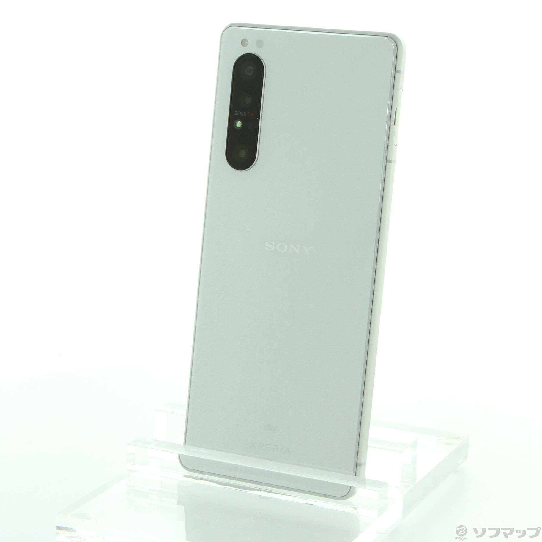 購入廉価 美品 Xperia 1 Ⅱ ホワイト au SOG01 SIMロック解除済み