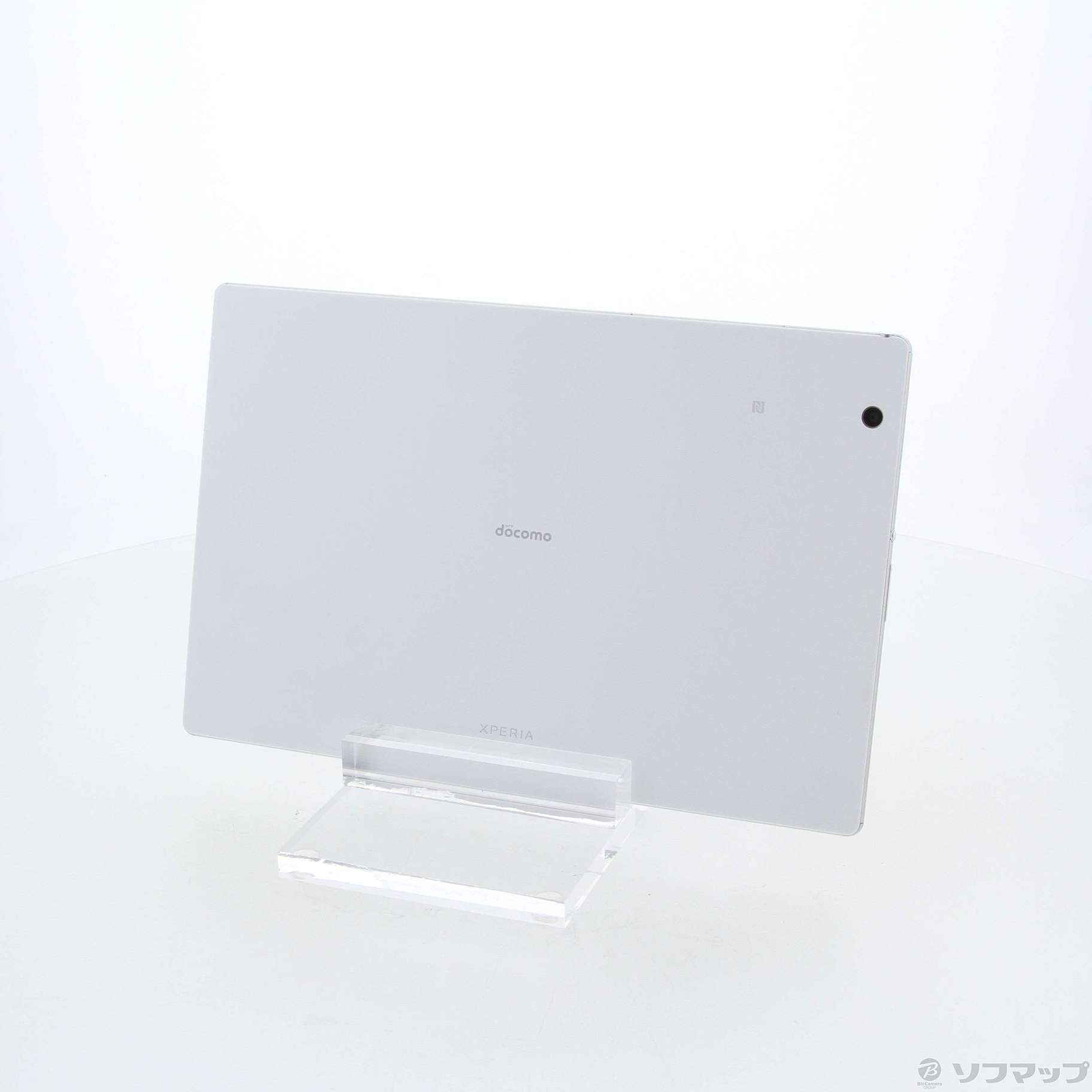 SONY Xperia Z4 Tablet SO-05G ホワイト(ドコモ)うっすらと液晶焼けがありますが