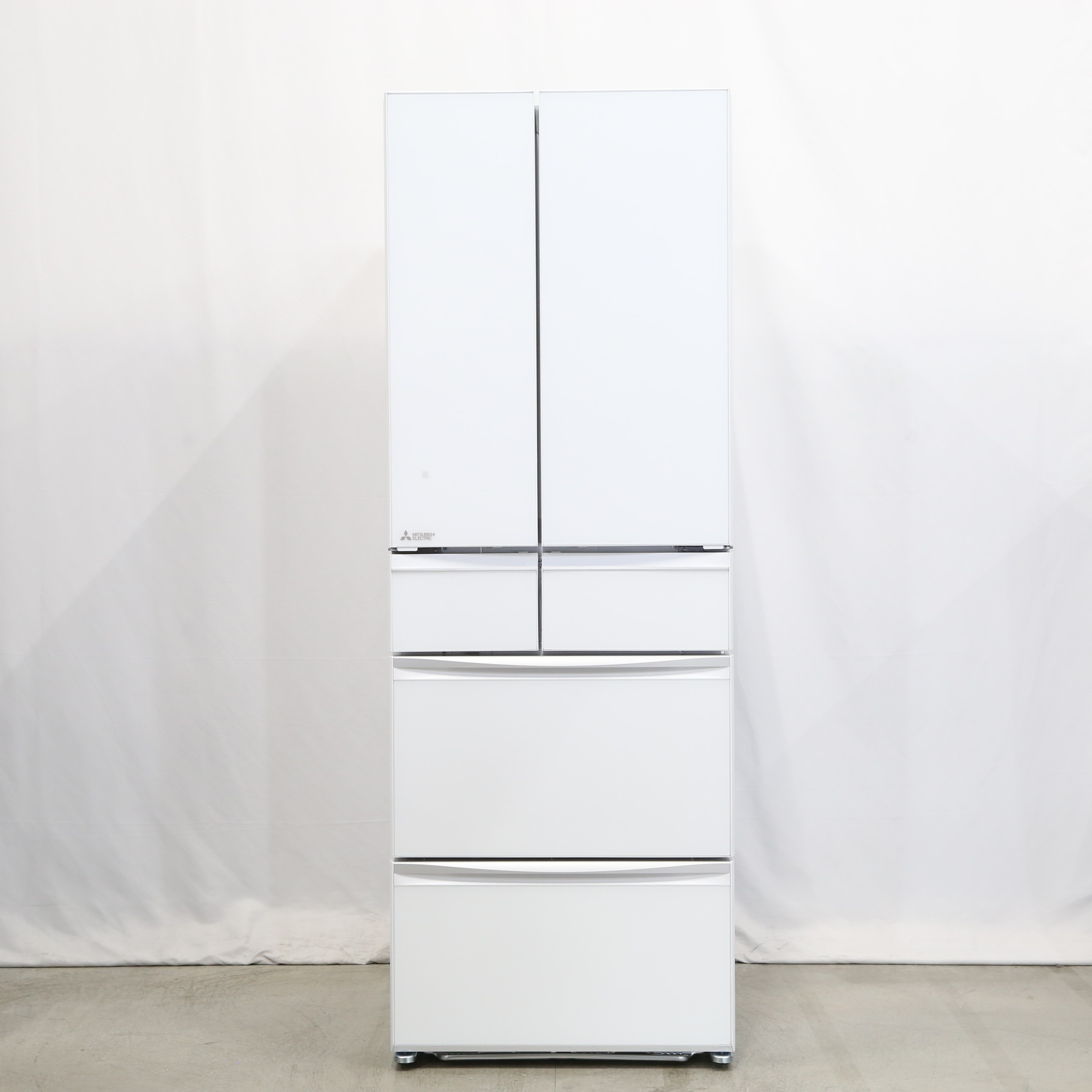 中古】〔展示品〕冷蔵庫 MXシリーズ クリスタルホワイト MR-MX46G-W