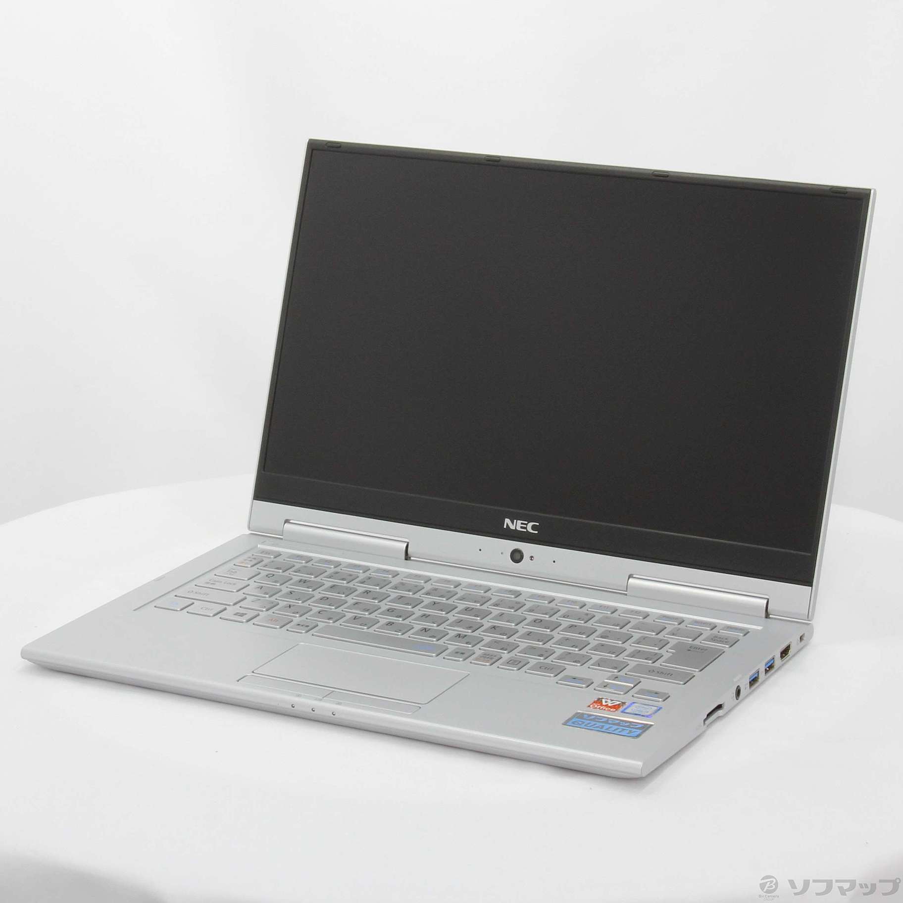 中古】LaVie Hybrid ZERO HZ350／GAS PC-HZ350GAS ムーンシルバー 〔Windows 10〕  [2133031965302] - リコレ！|ビックカメラグループ ソフマップの中古通販サイト