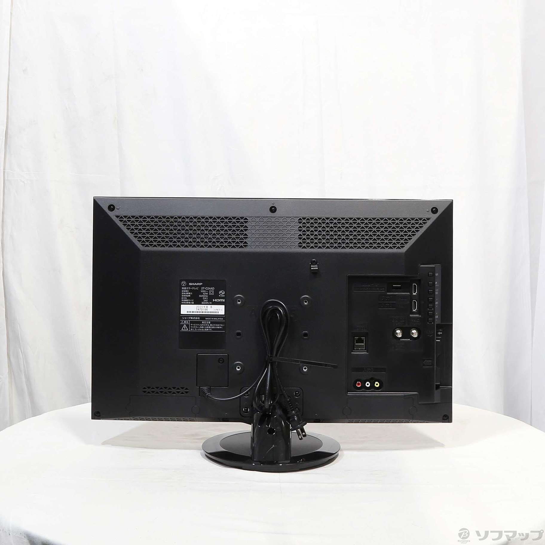 中古】〔展示品〕 AQUOS 2T-C24AD ブラック [2133031974861] - リコレ