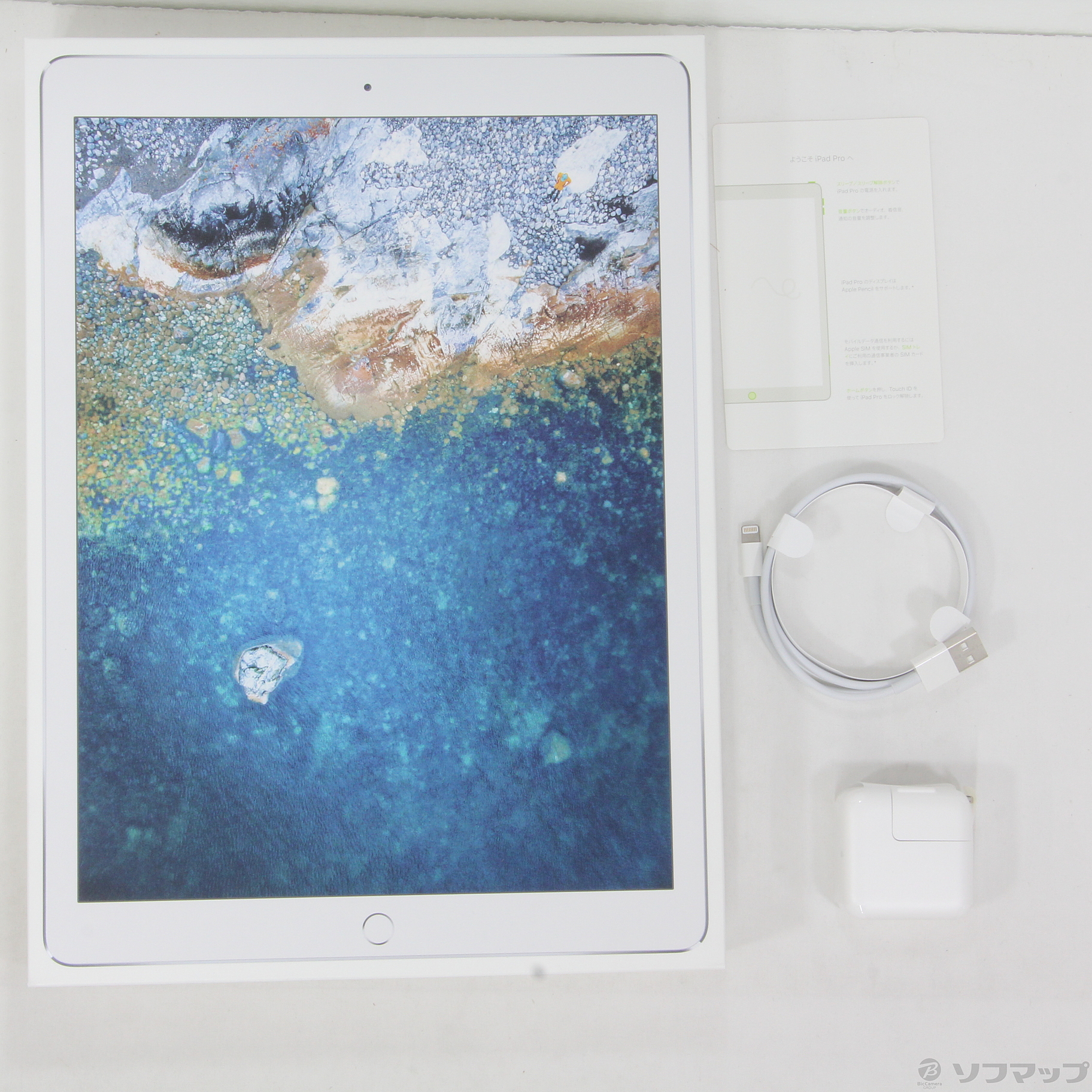 中古】iPad Pro 12.9インチ 第2世代 256GB シルバー MPA52J／A au ◇10 