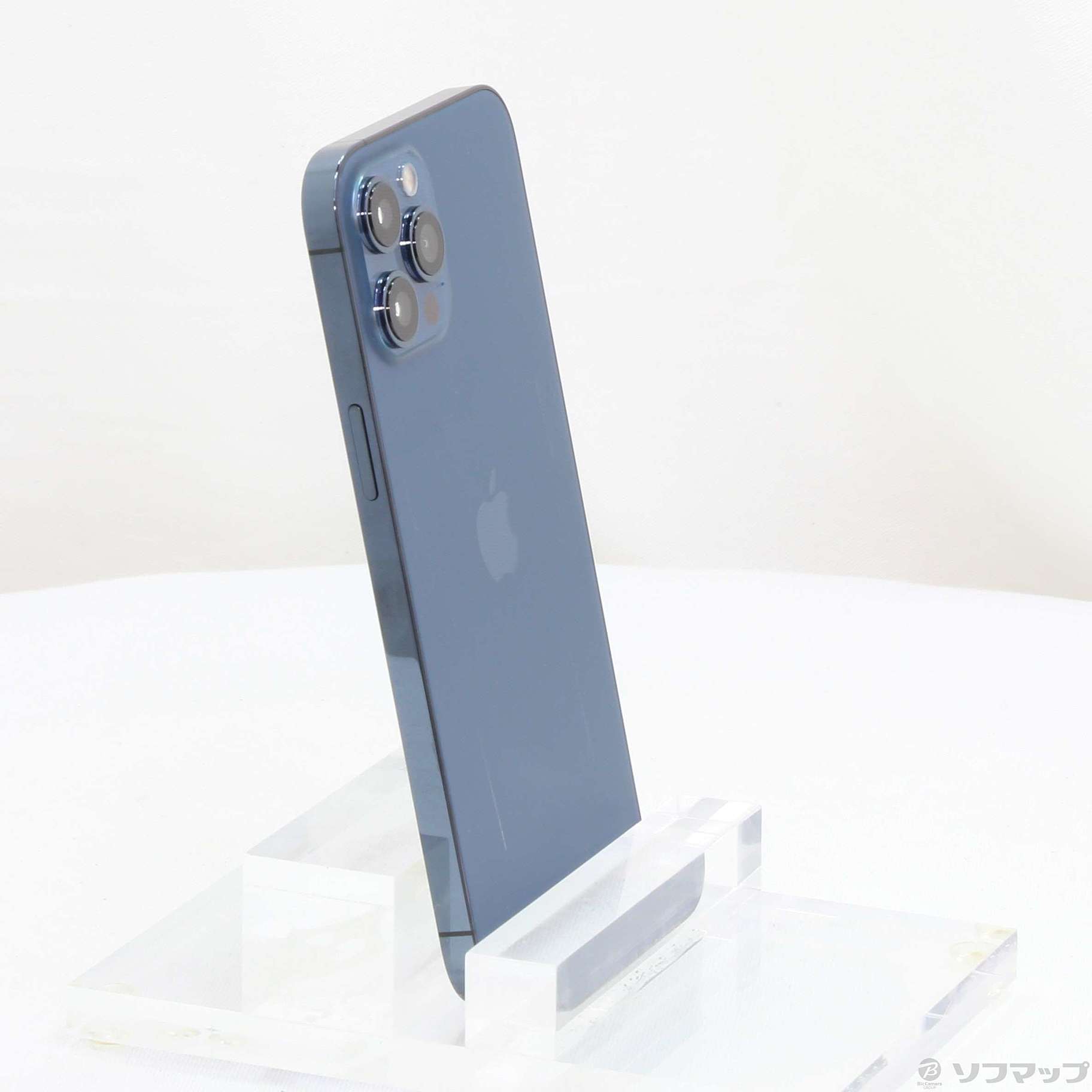 中古】iPhone12 Pro Max 128GB パシフィックブルー MGCX3J／A SIM