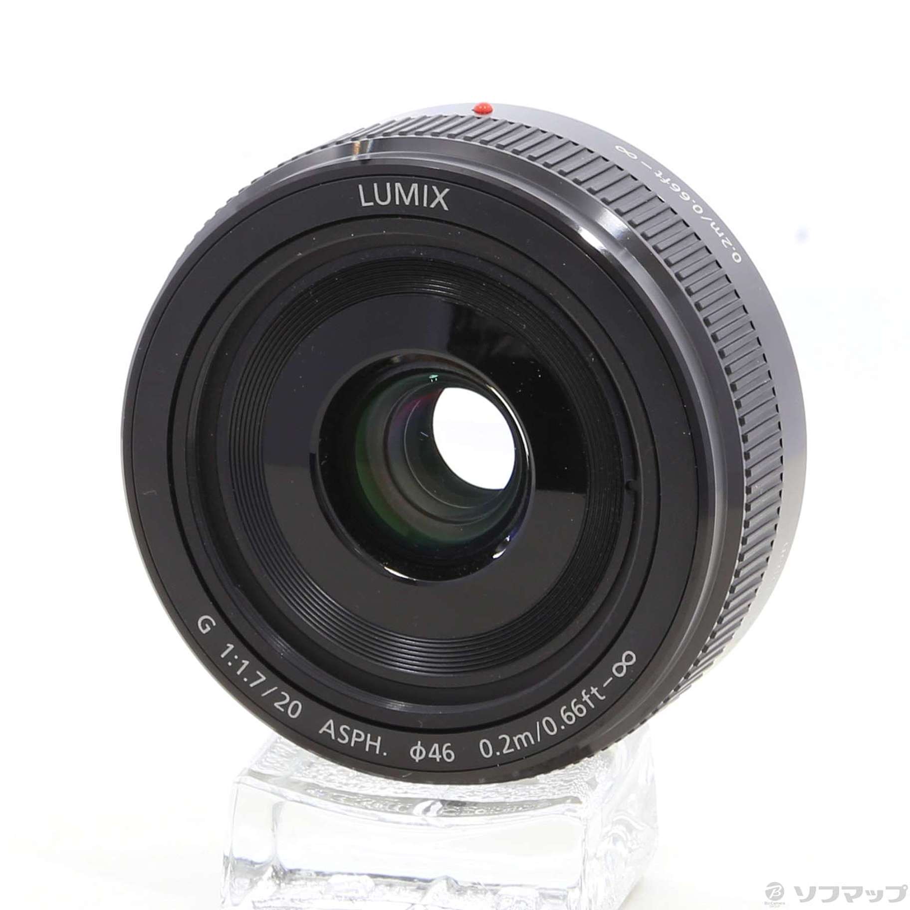 中古】LUMIX G 20mm／F1.7 II ASPH. (H-H020A-K) (ブラック) ◇08/23 