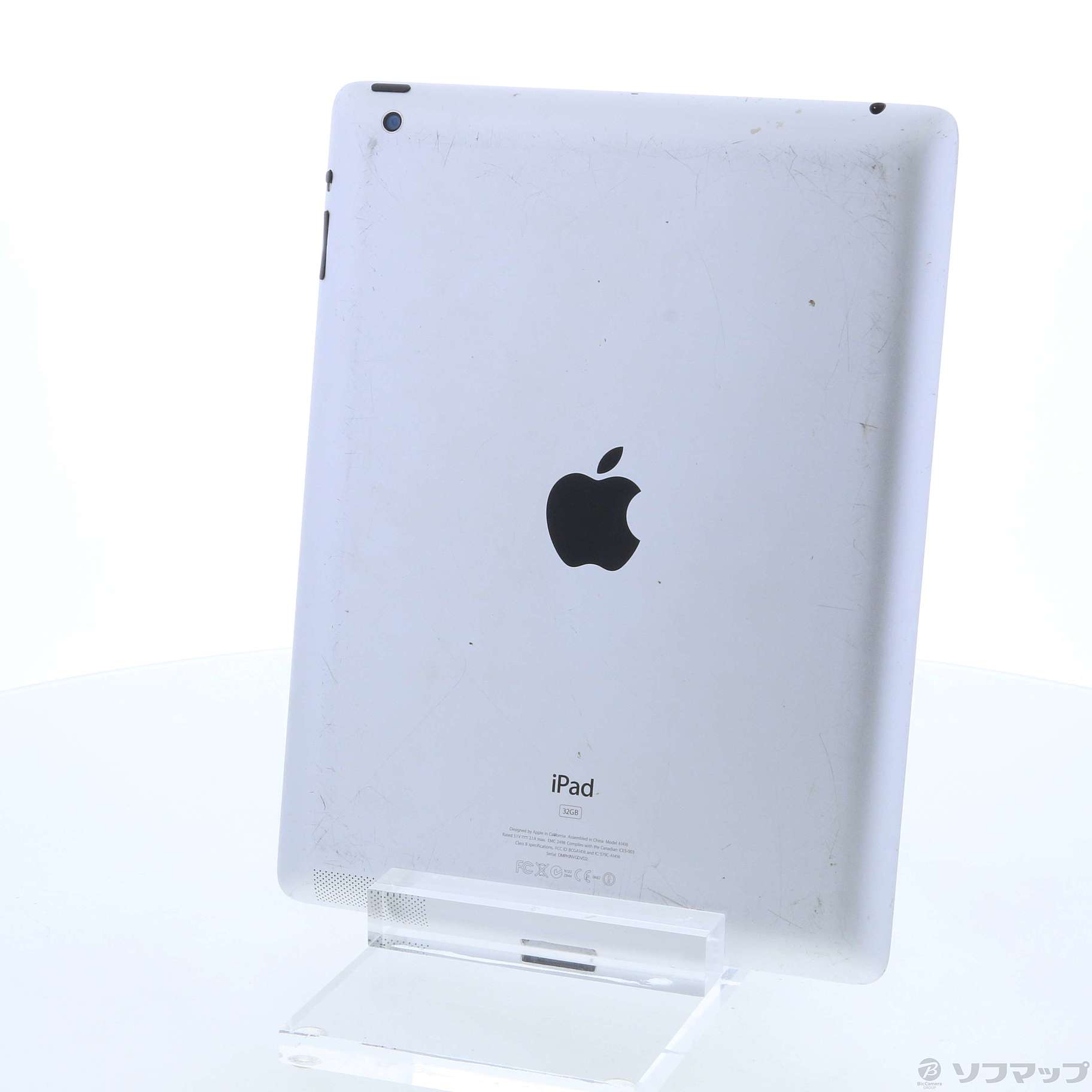 中古】iPad 第3世代 32GB ホワイト MD329J／A Wi-Fi [2133031995583] - リコレ！|ビックカメラグループ  ソフマップの中古通販サイト