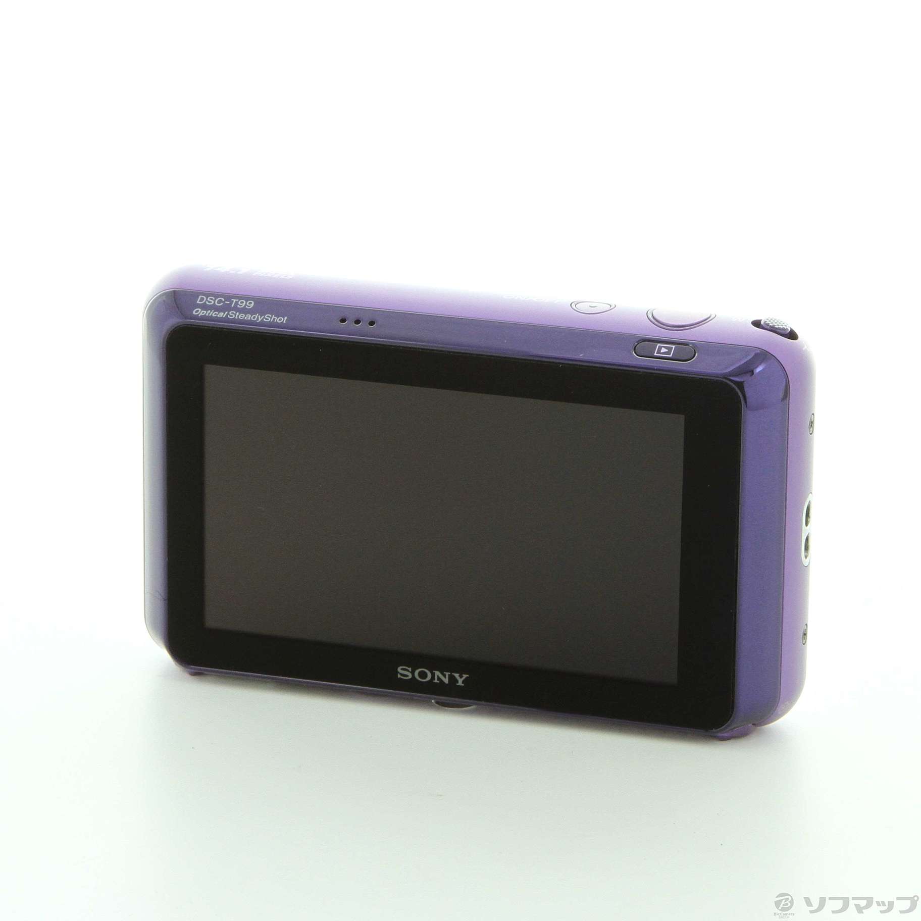 中古】CYBERSHOT DSC-T99 V (1410万画素／4倍／バイオレット 