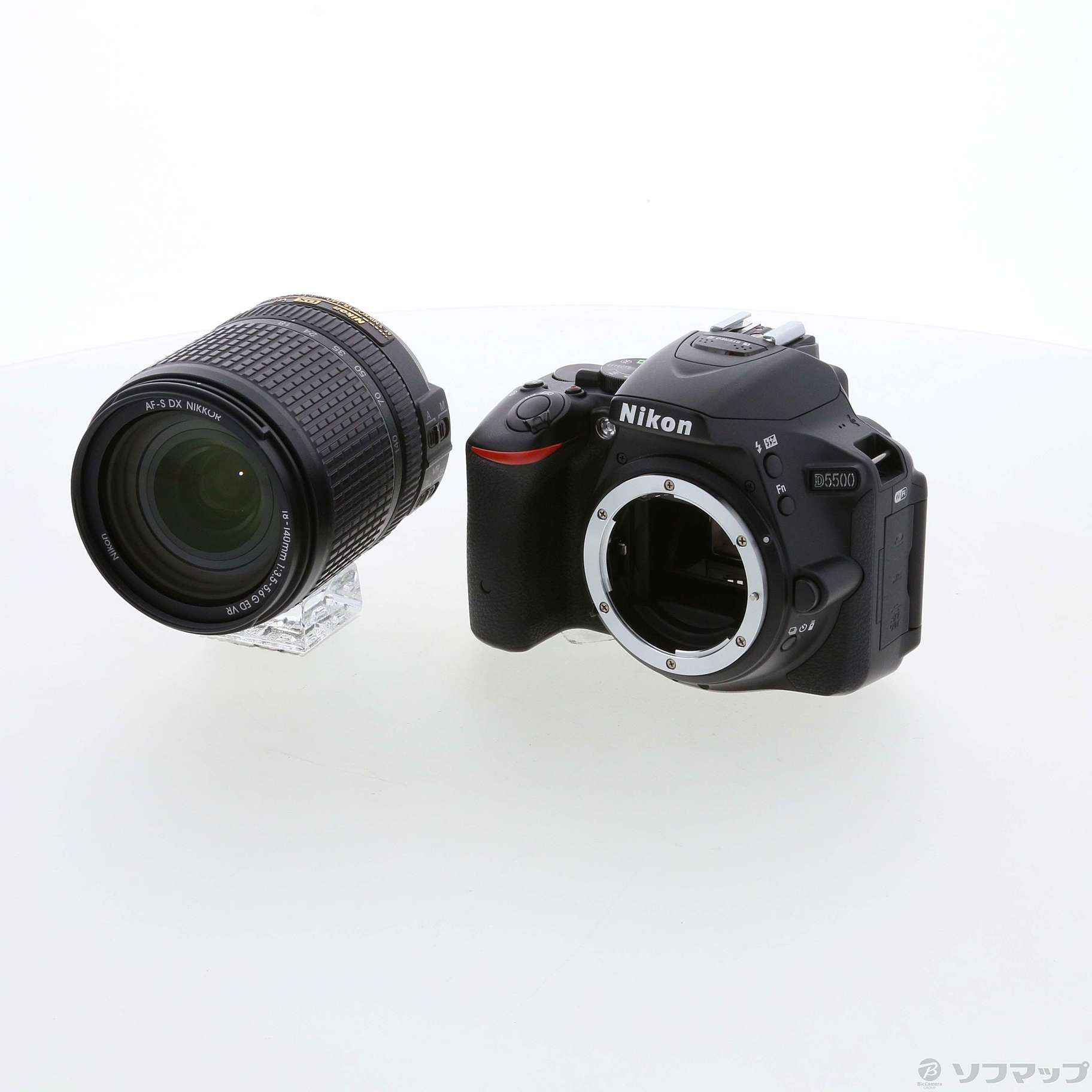 中古】NIKON D5500 18-140 VR レンズキット ブラック [2133032023421