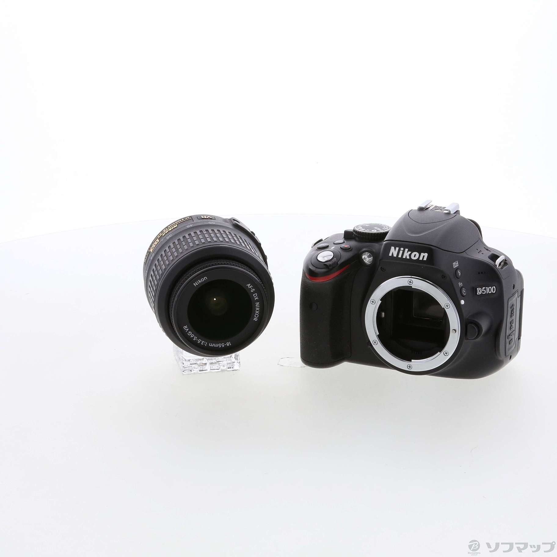 【17134】ニコン 一眼レフカメラ D5100 18-55 VR レンズキット