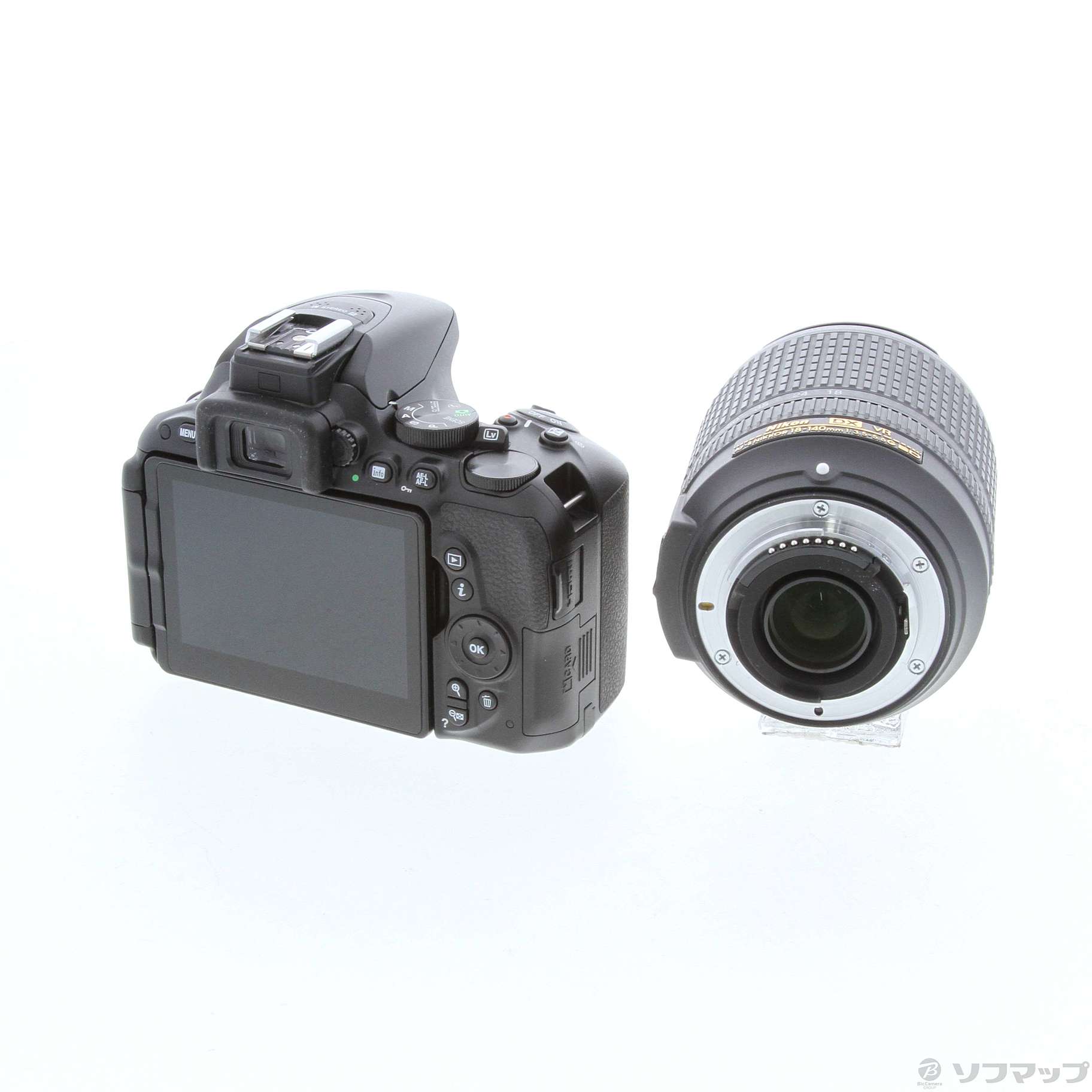 中古】NIKON D5500 18-140 VR レンズキット ブラック [2133032024503