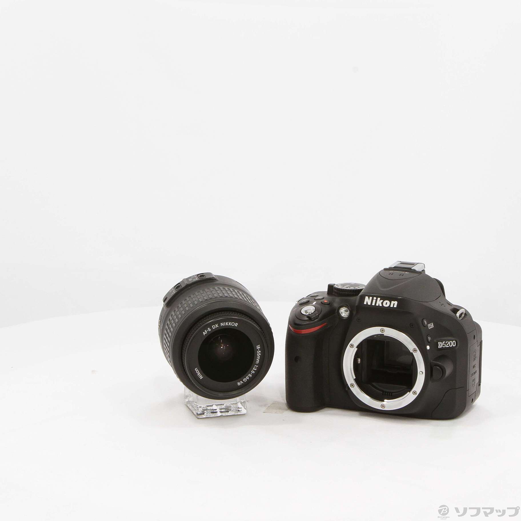 17550円 お買い得 Nikon D5200 18-55VR レンズキット BLACK