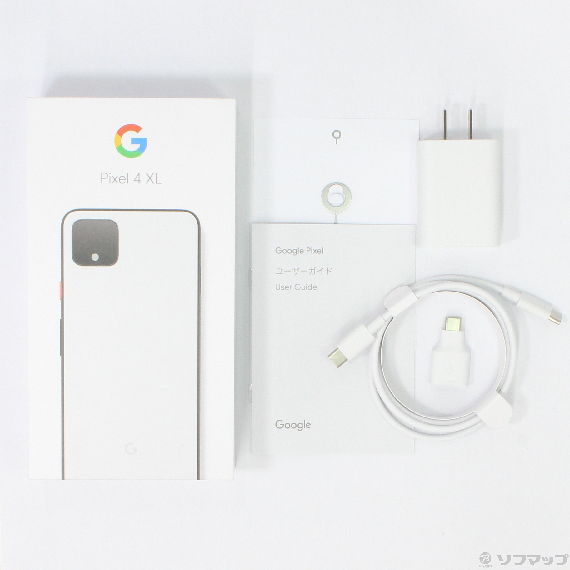 中古】Google Pixel 4 XL 128GB クリアリーホワイト G020Q SIMフリー