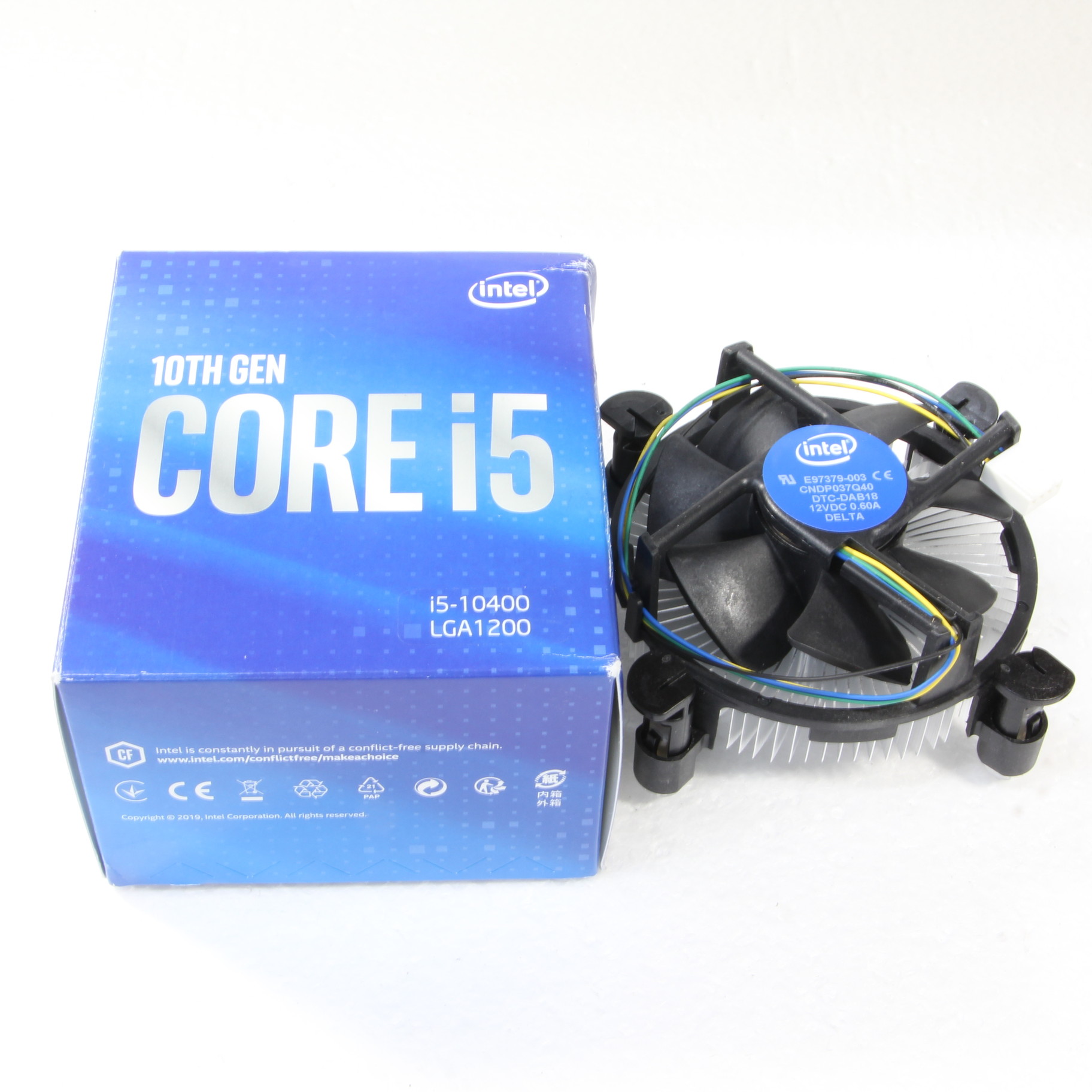 Intel Core i5-10400 CPU （cpuクーラー付） 【公式通販】