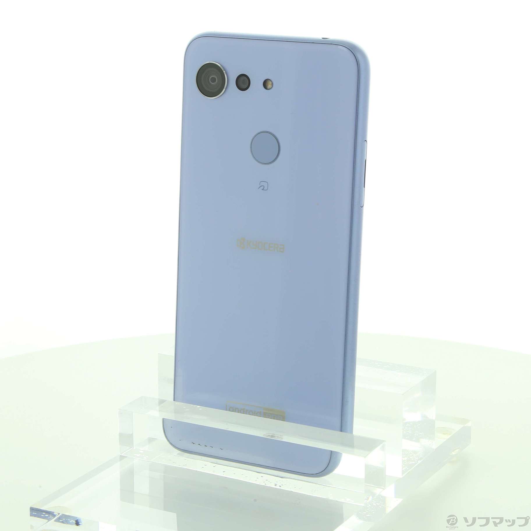Android one S6 京セラ　ラベンダーブルースマートフォン/携帯電話