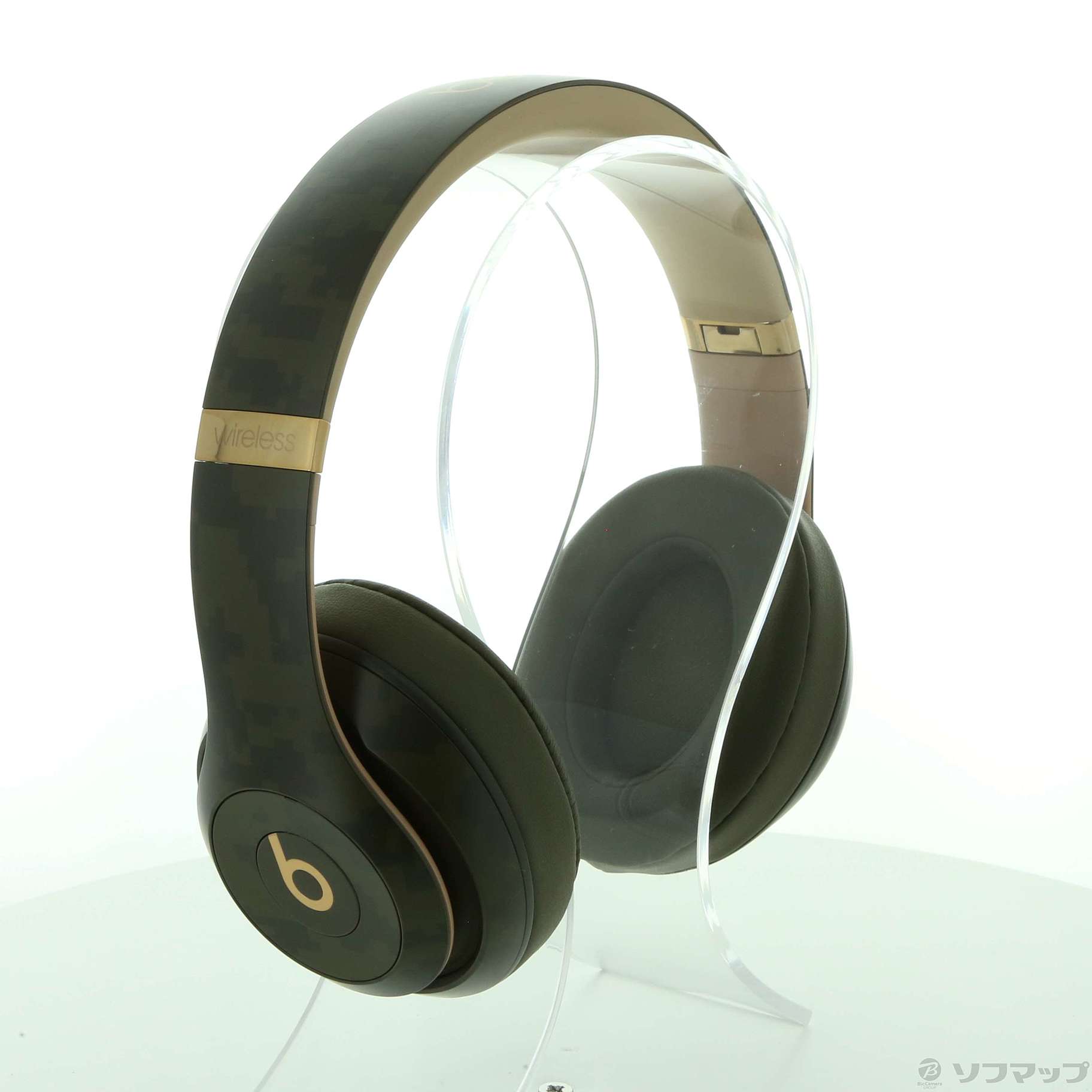 中古】Beats studio3 Wireless Camo Collection MWUH2PA／A フォレスト