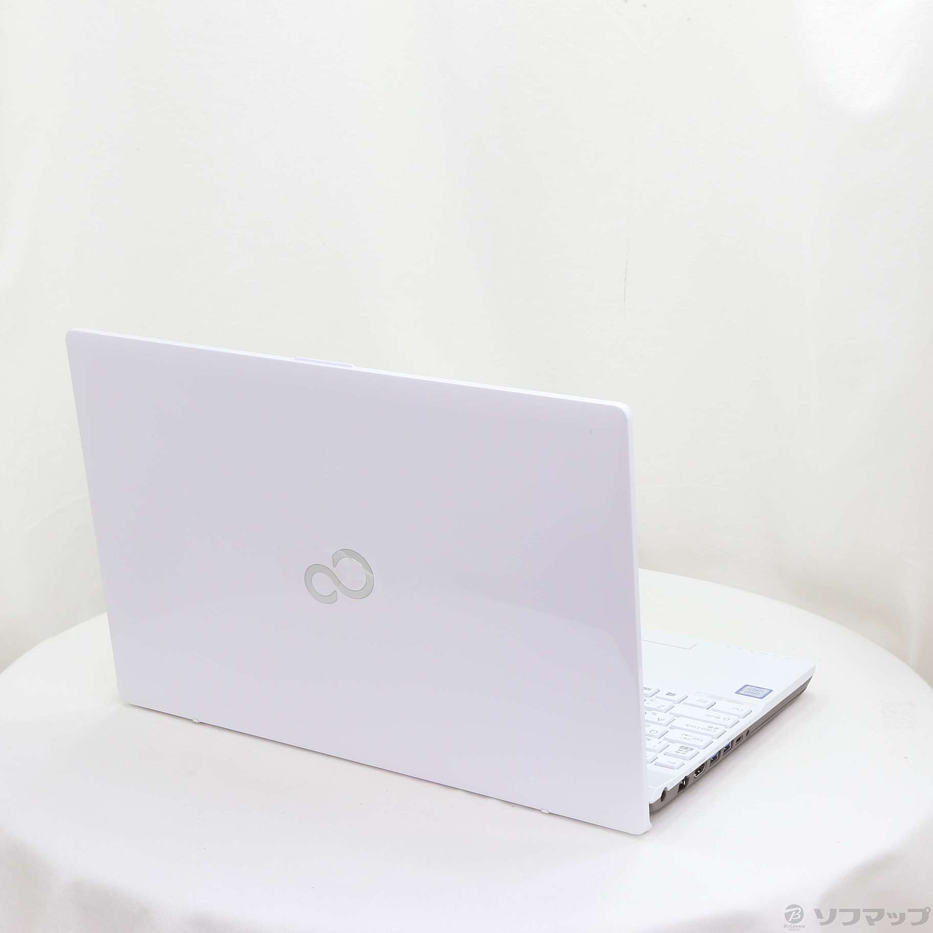 【美品】動作確認済み富士通 LIFEBOOK AH45/D1 プレミアムホワイト 中古】LIFEBOOK AH45／D1 FMVA45D1WH プレミアムホワイト 〔Windows 10