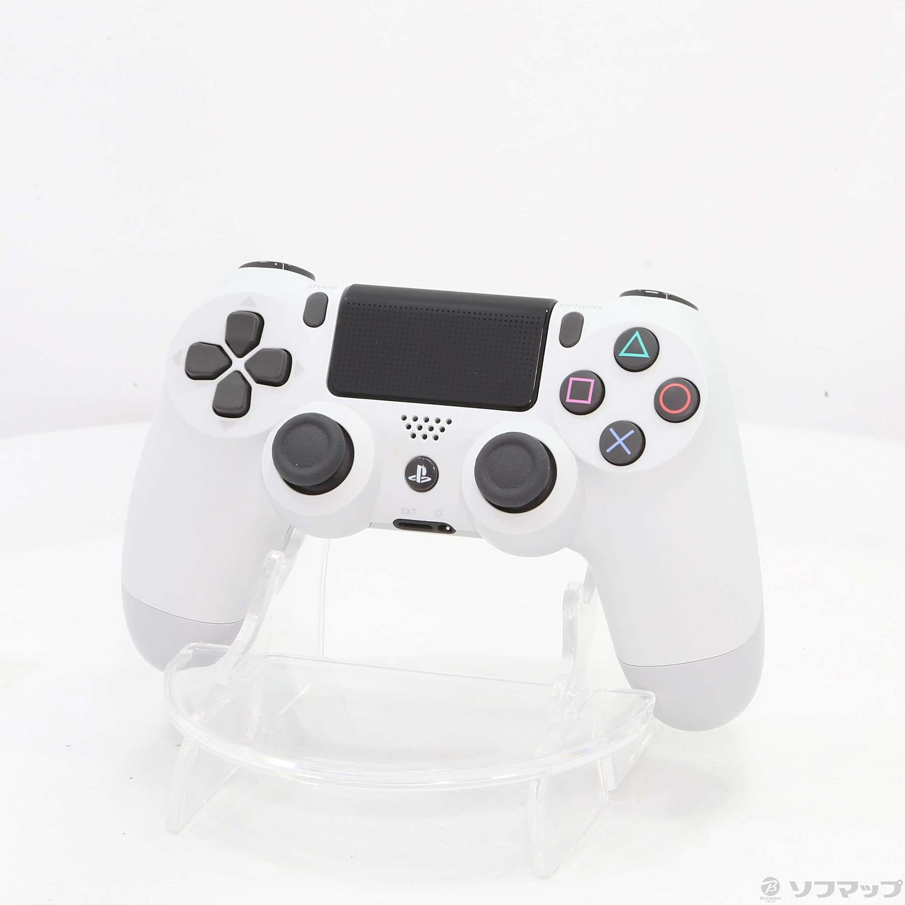 中古 ワイヤレスコントローラー Dualshock 4 グレイシャー ホワイト Ps4 03 26 金 新入荷 リコレ ソフマップの中古通販サイト