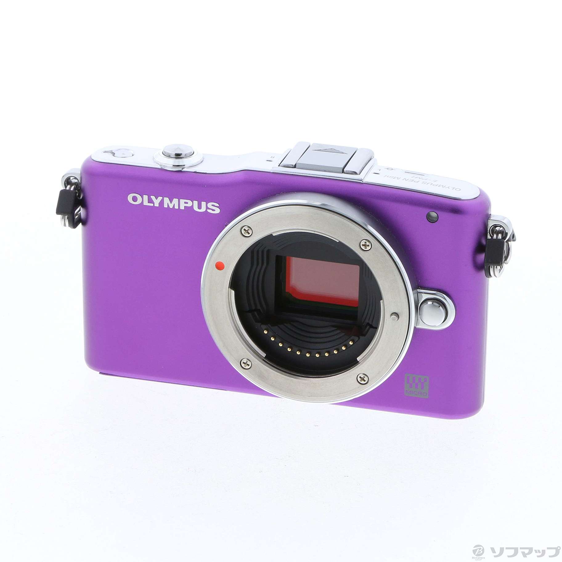 OLYMPUS オリンパス PEN mini E-PM1 パープルOLYMPUS - デジタルカメラ