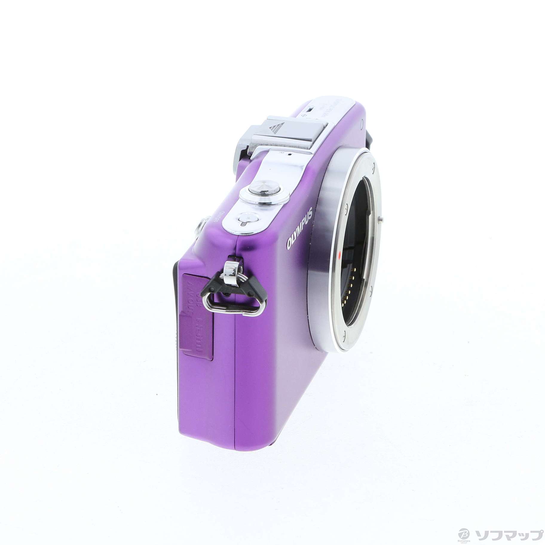 中古】セール対象品 PEN mini E-PM1 ボディ パープル (1230万画素