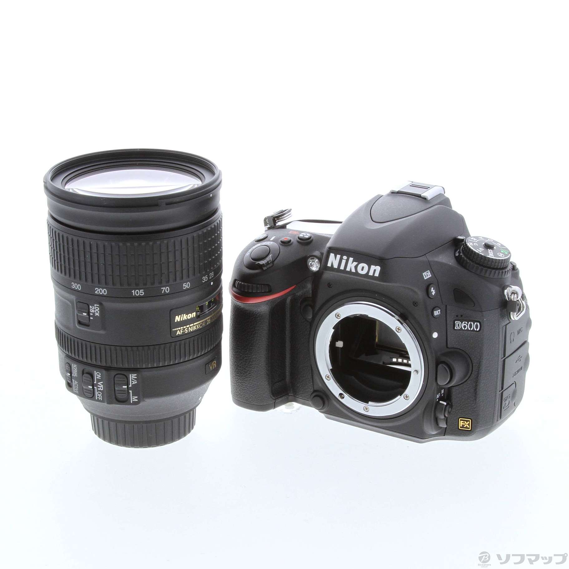 中古】Nikon D600 28-300 VR レンズキット (2426万画素／SDXC) ◇09/29 