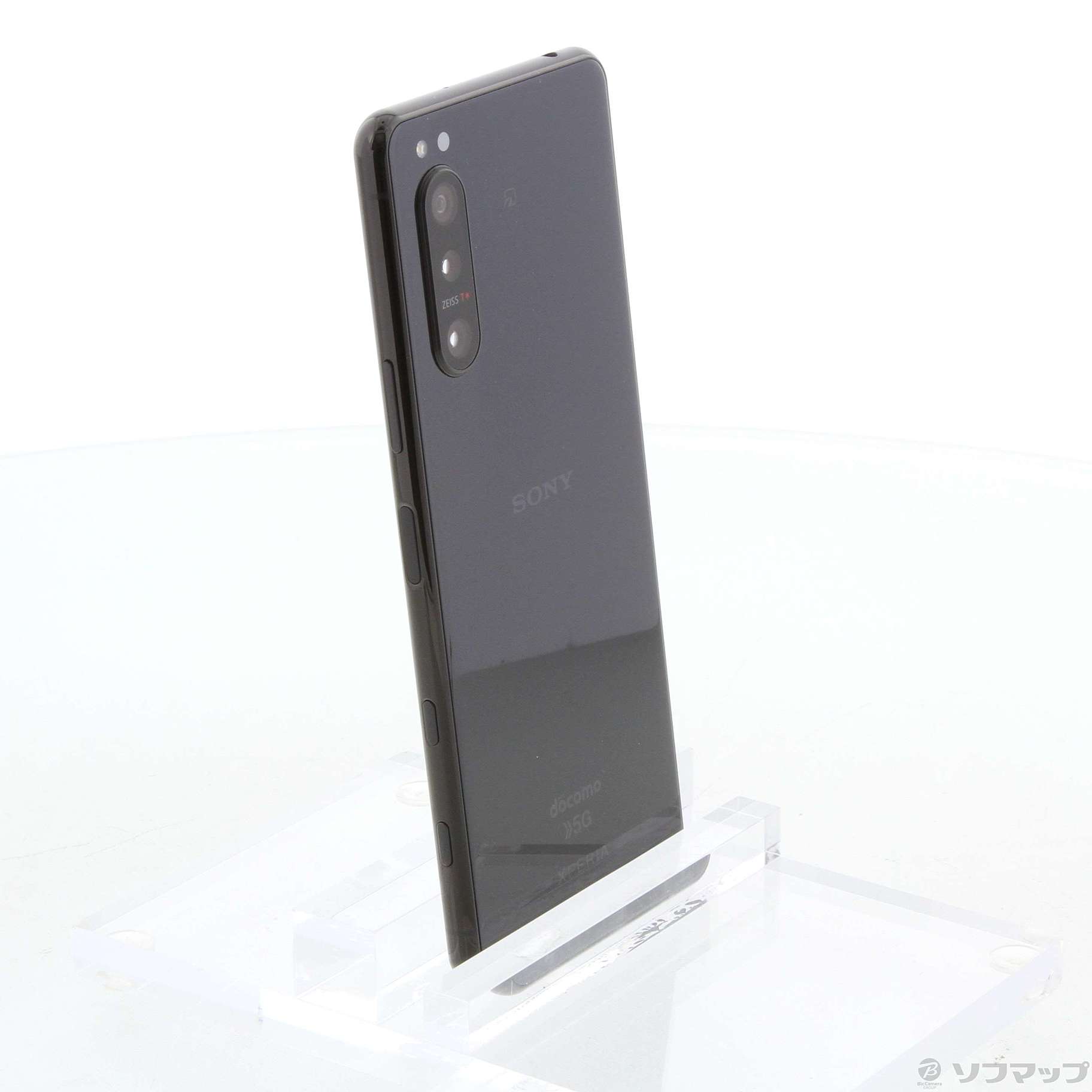 中古】Xperia 5 II 128GB ブラック SO-52A docomoロック解除SIMフリー