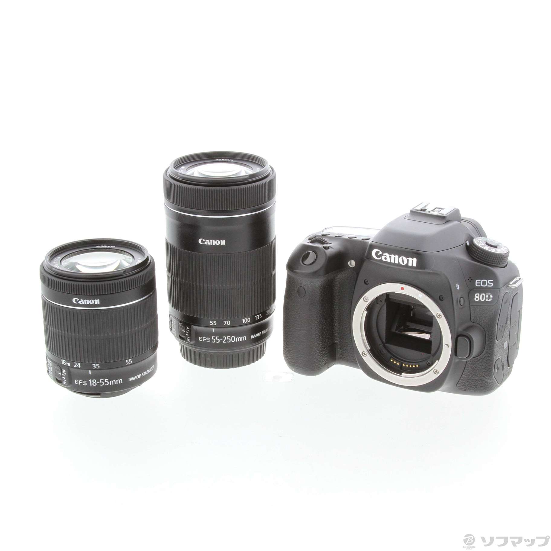 中古】EOS 80D ダブルズームキット ◇04/02(金)新入荷