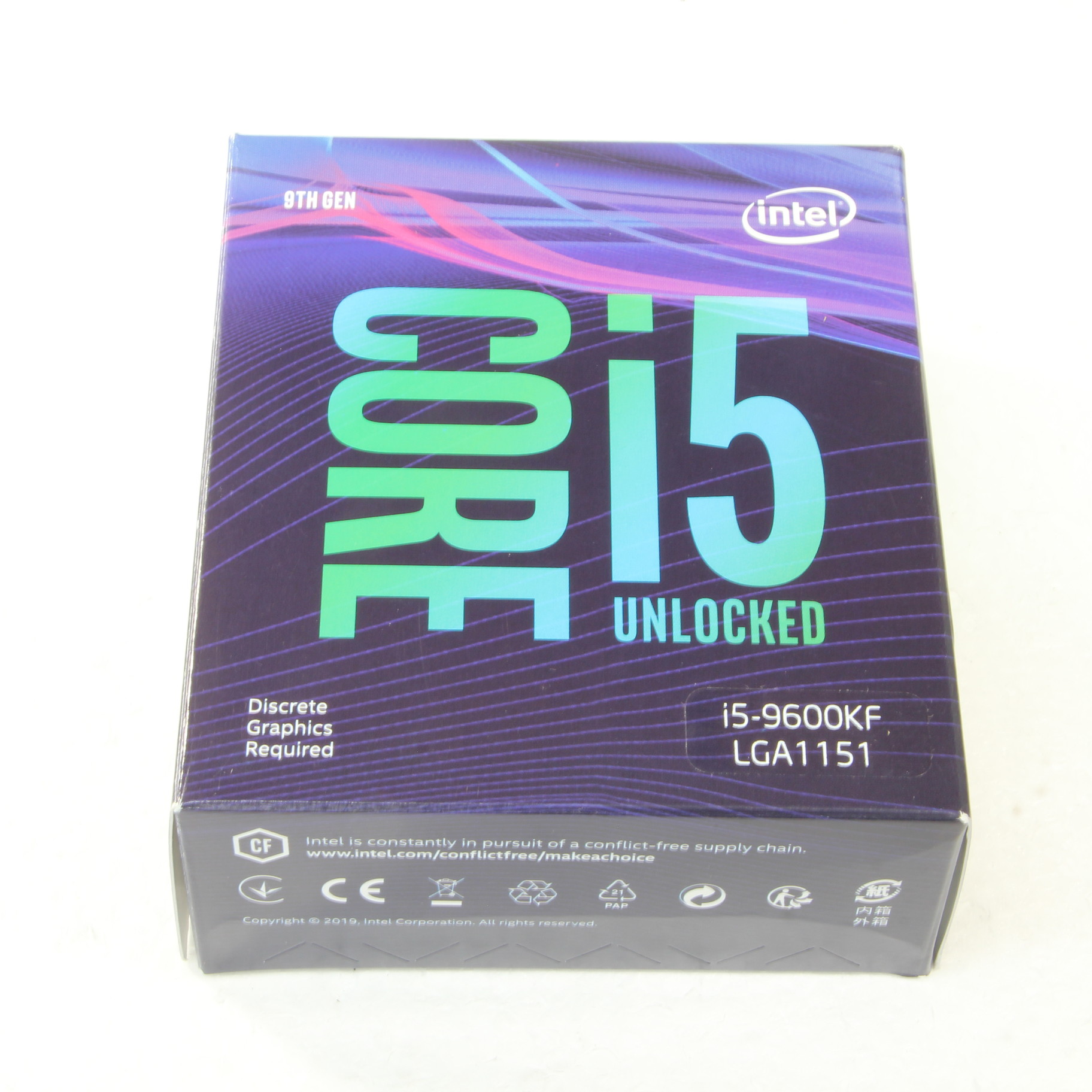 Core i5 9600KF 〔3.7GHz／LGA 1151〕