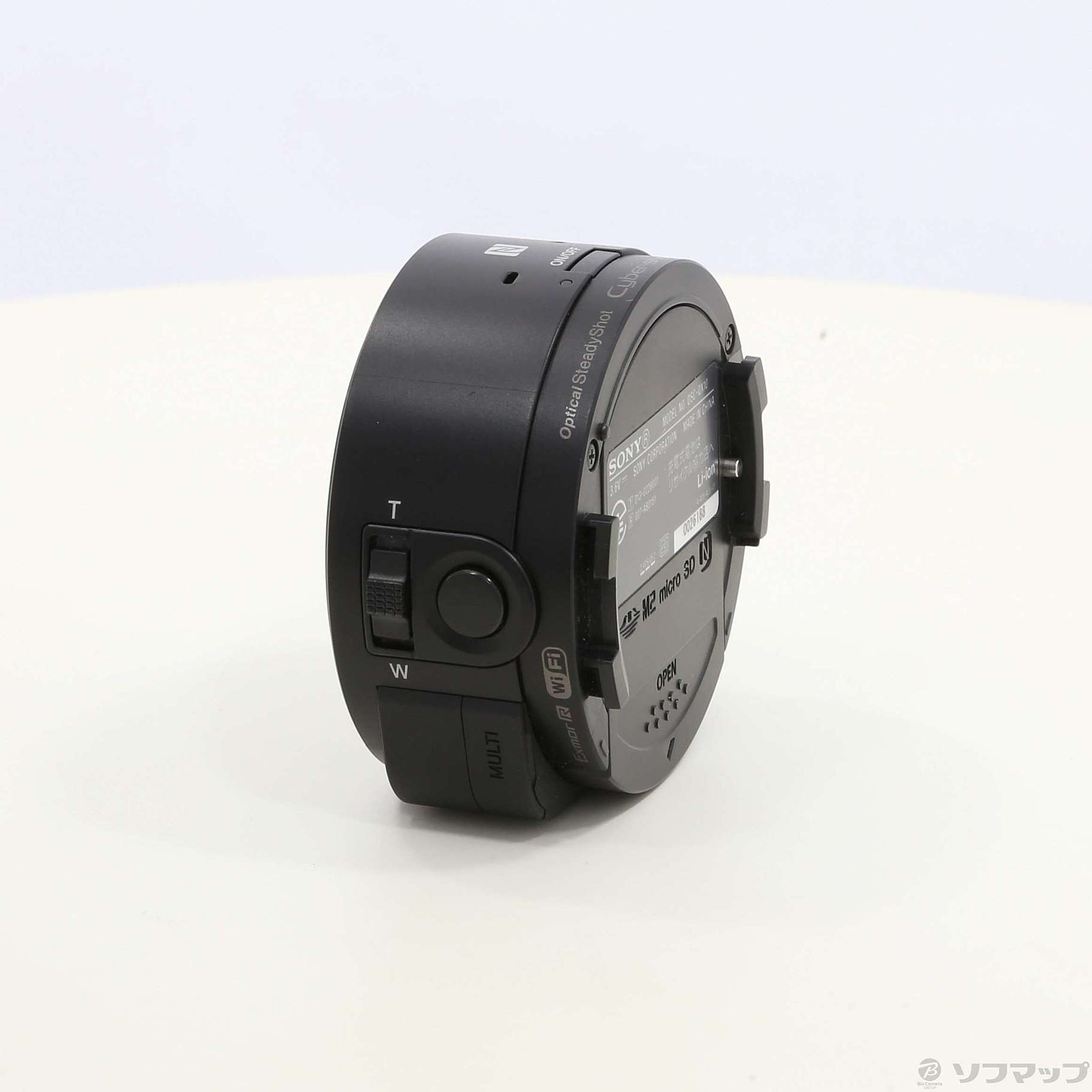 中古 Dsc Qx10 B 1820万画素 10倍 ブラック 2133032111708 リコレ ソフマップの中古通販サイト