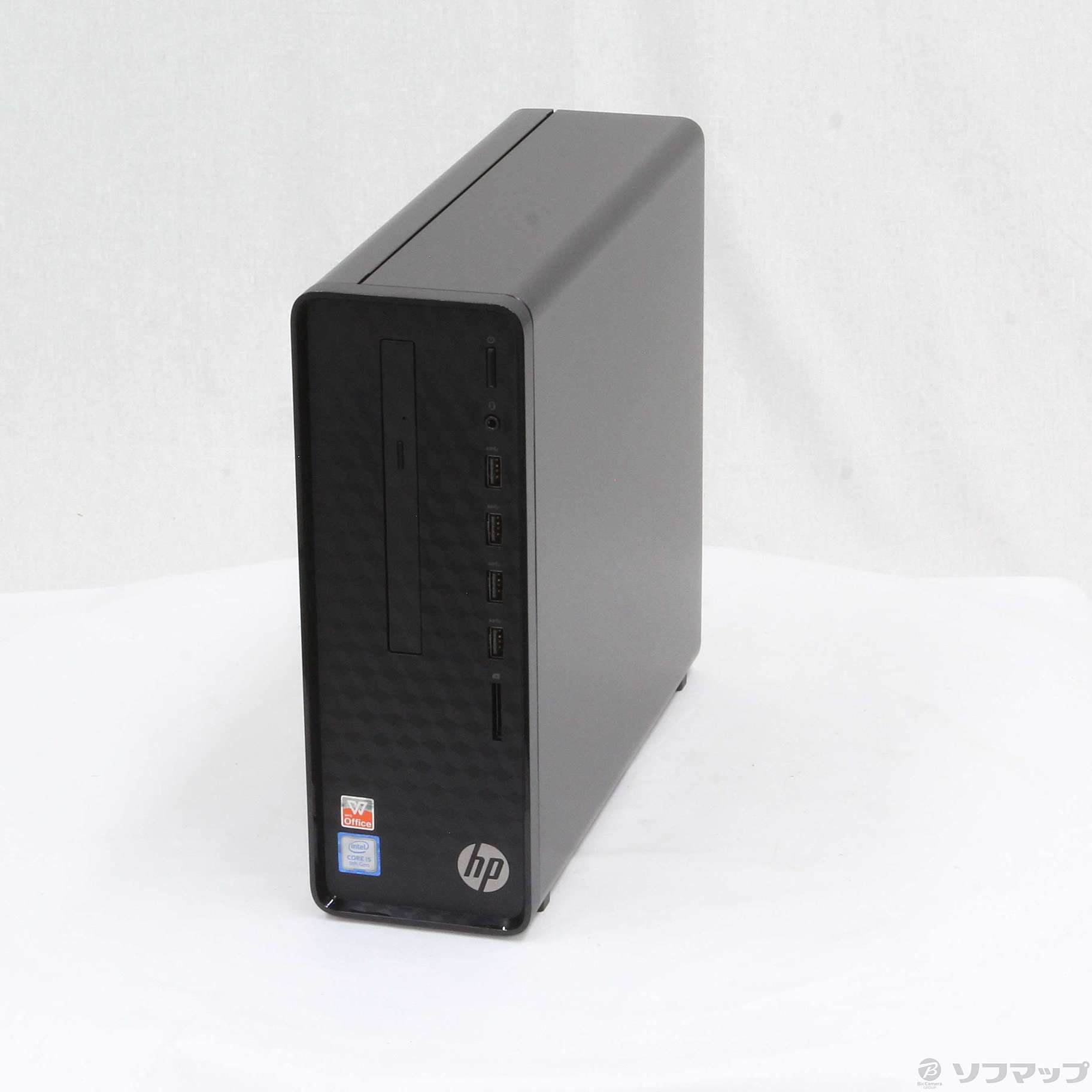 中古】HP Slim Desktop S01-pF0122jp 9AQ17AA-AAAB ジェットブラック