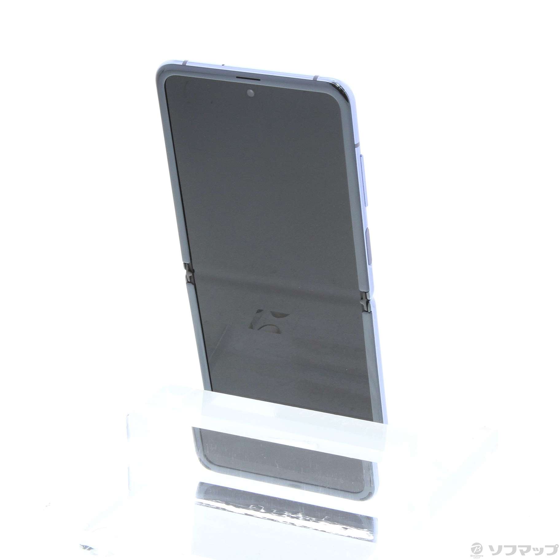 中古】Galaxy Z Flip 256GB ミラーパープル SCV47 auロック解除SIM