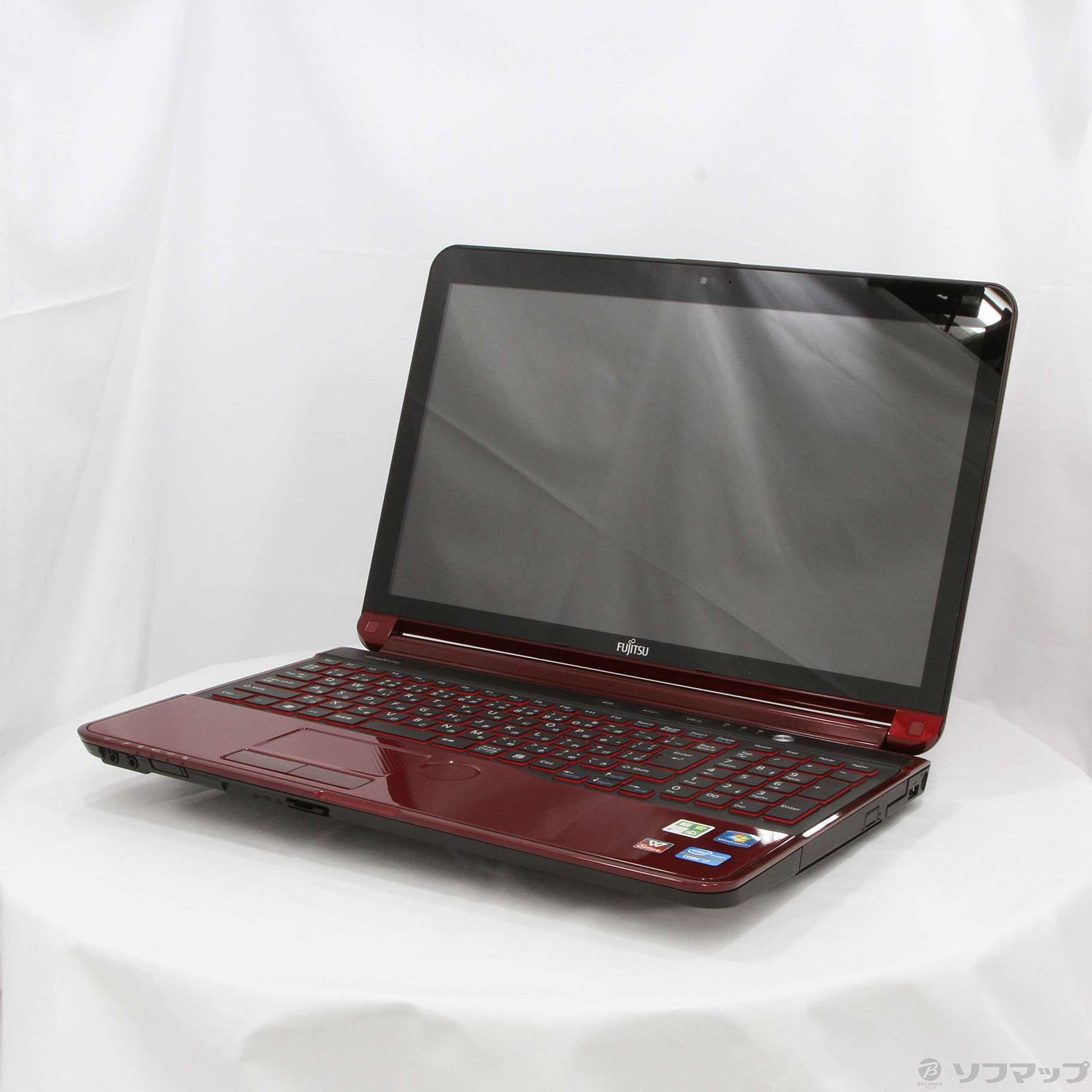 【FUJITSU】LIFEBOOK AH77/JR ガーネットレッド FMV LIFEBOOK AH77/Y FMVA77YR [ガーネットレッド]の製品画像