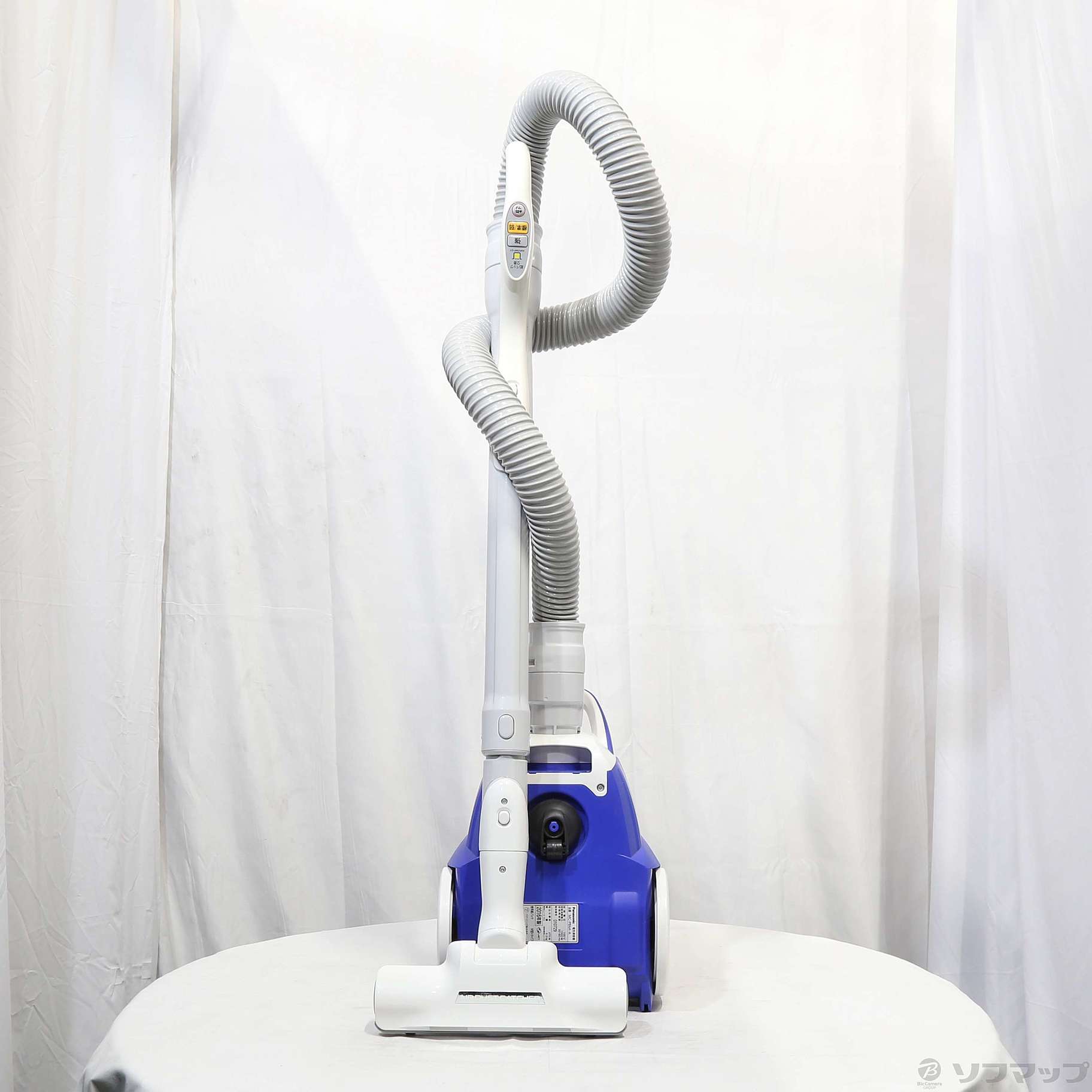 中古】〔展示品〕紙パック式掃除機 MC-PB6A-A ブルー ［紙パック式