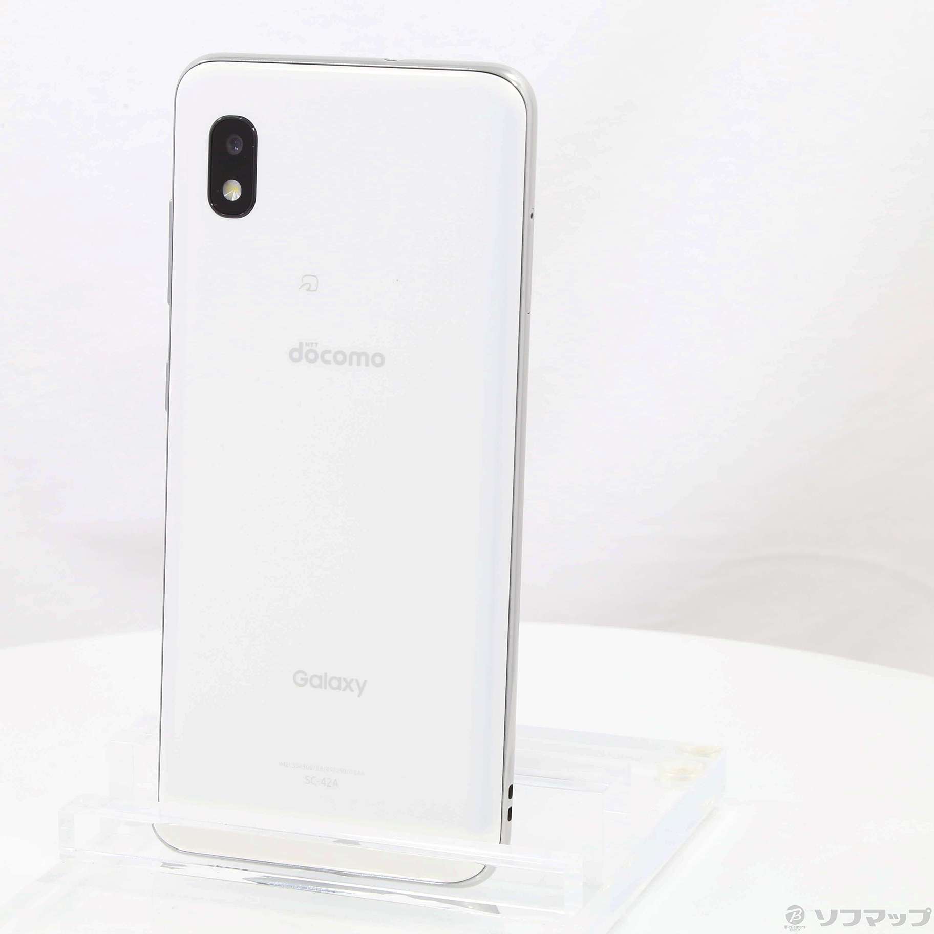 中古】GALAXY A21 64GB ホワイト SC-42A docomoロック解除SIMフリー 