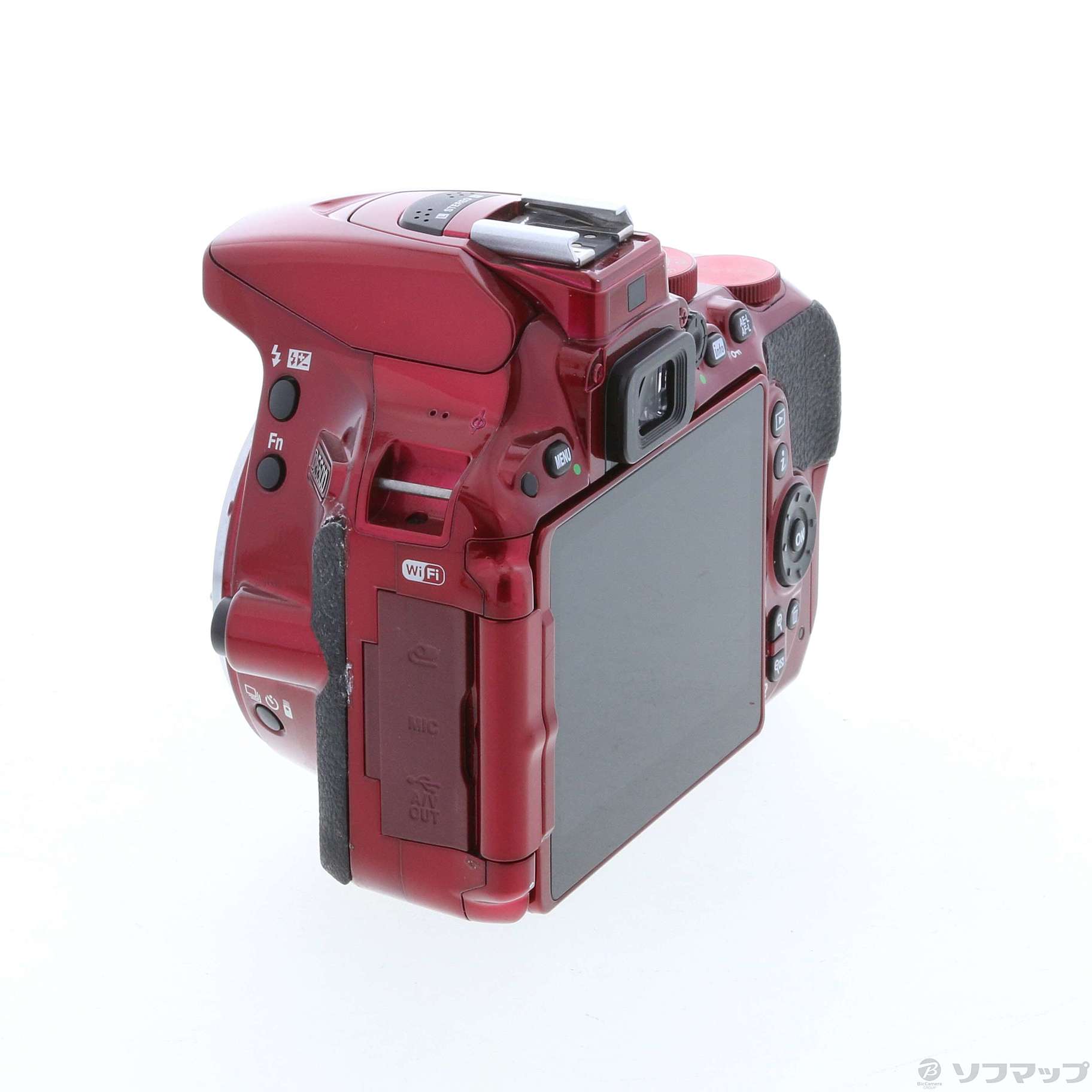【中古】Nikon D5500 ボディ (レッド) [2133032132994] - リコレ！|ビックカメラグループ ソフマップの中古通販サイト