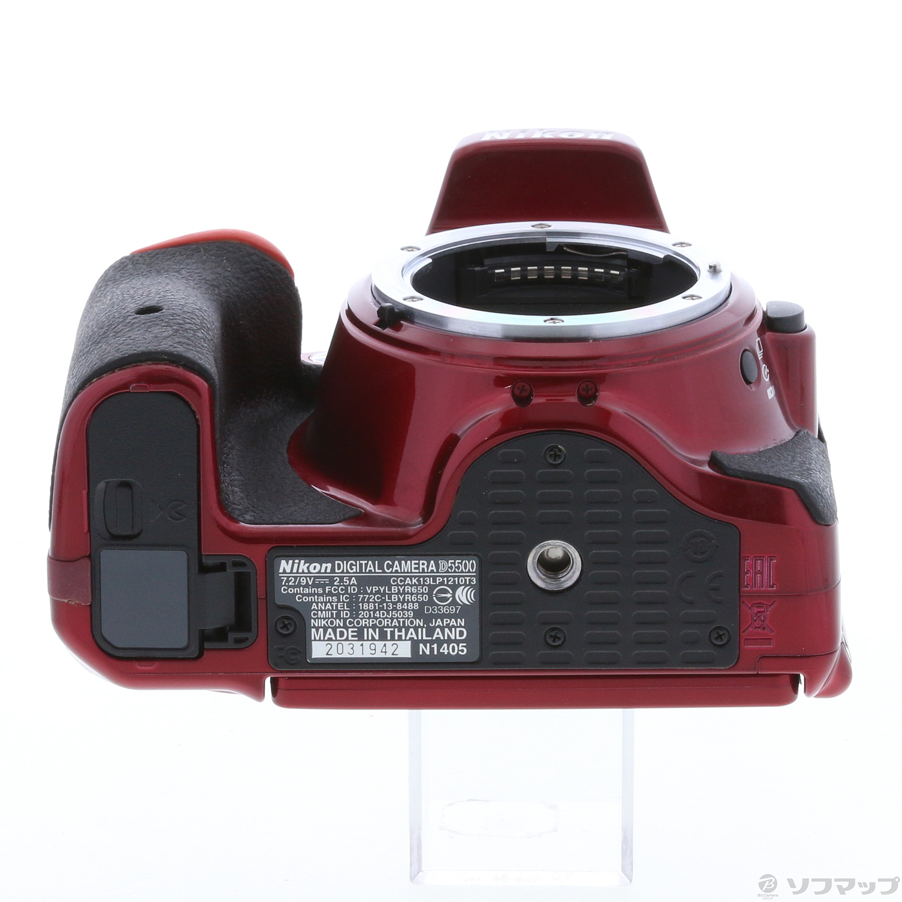 中古】Nikon D5500 ボディ (レッド) [2133032132994] - リコレ