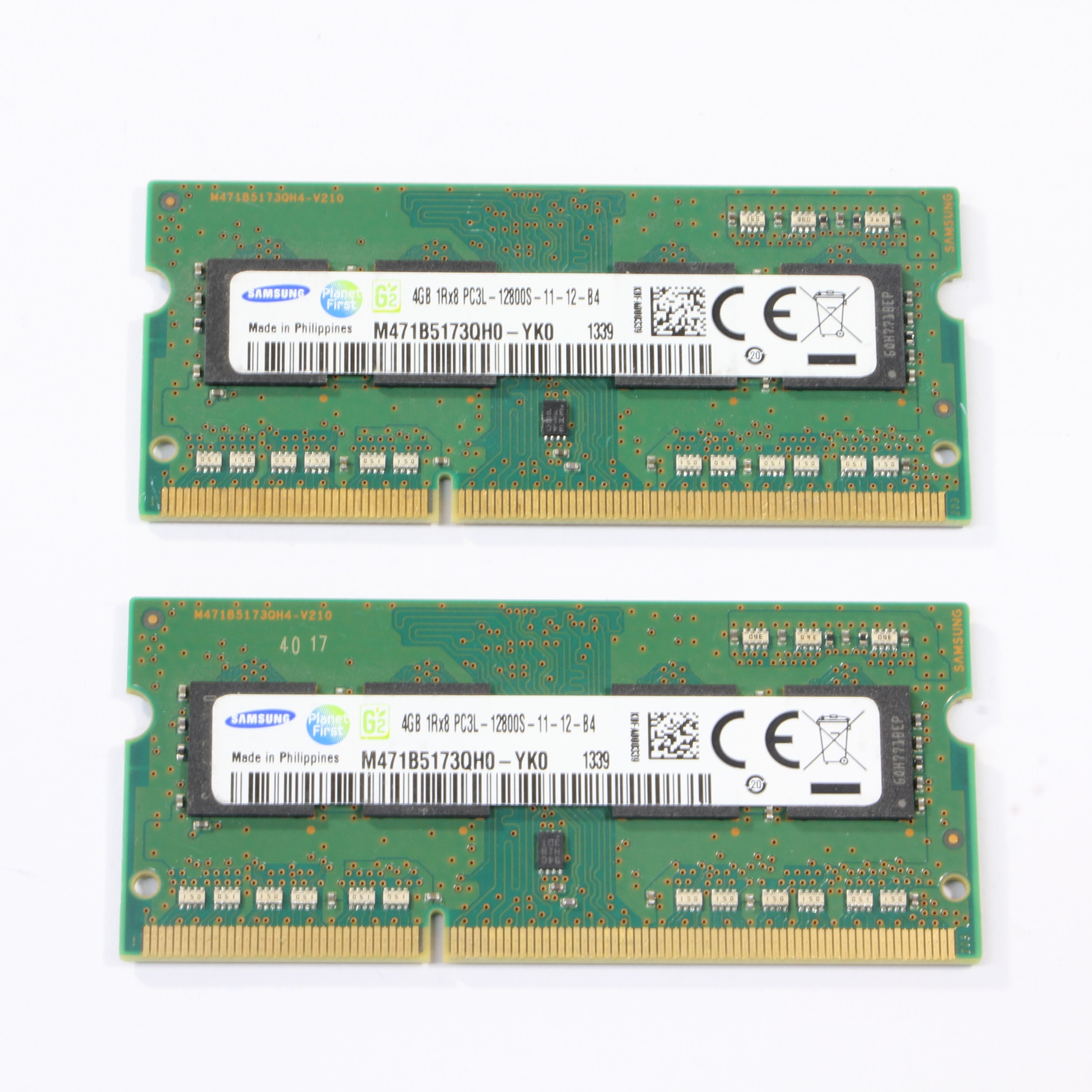 DDR3 4GB 2枚 合計8G - メモリー