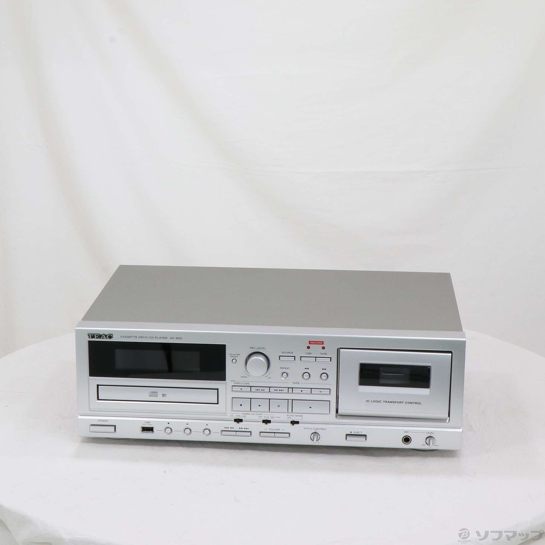 グリーンクラブTEAC CD カセットレコーダー USB接続対応 シルバー AD-RW900-S オーディオコンポーネント | main.chu.jp