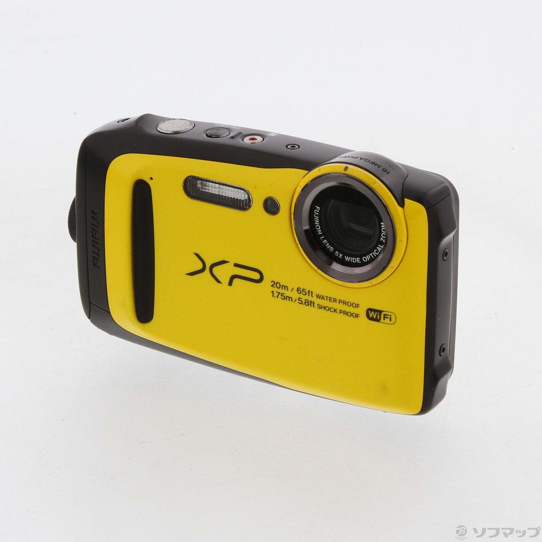 FUJIFILM デジタルカメラ XP120 イエロー 防水 FX-XP120Y